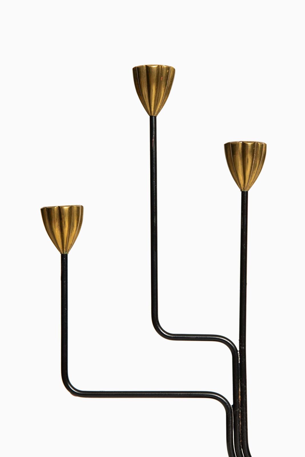 Gunnar Ander Early Candlestick Produced By Ystad Metall In Sweden photo furniture