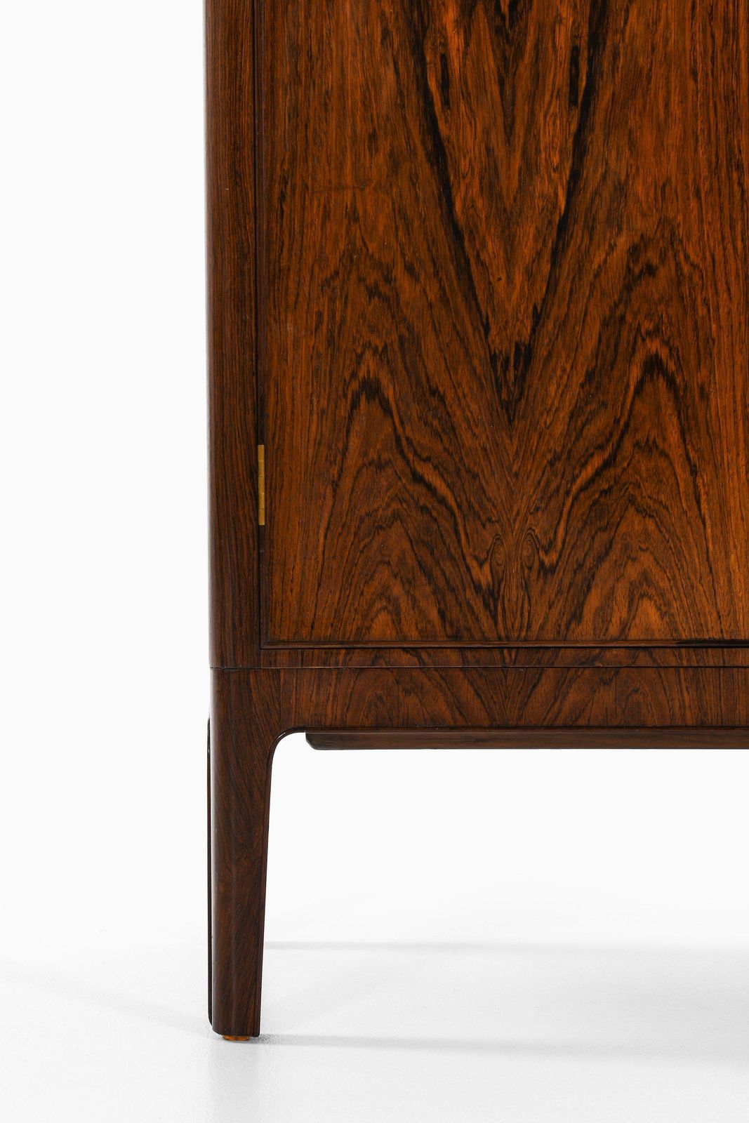 Rare Cabinet In Rosewood, Mahogany And Brass, 1930's photo Furniture