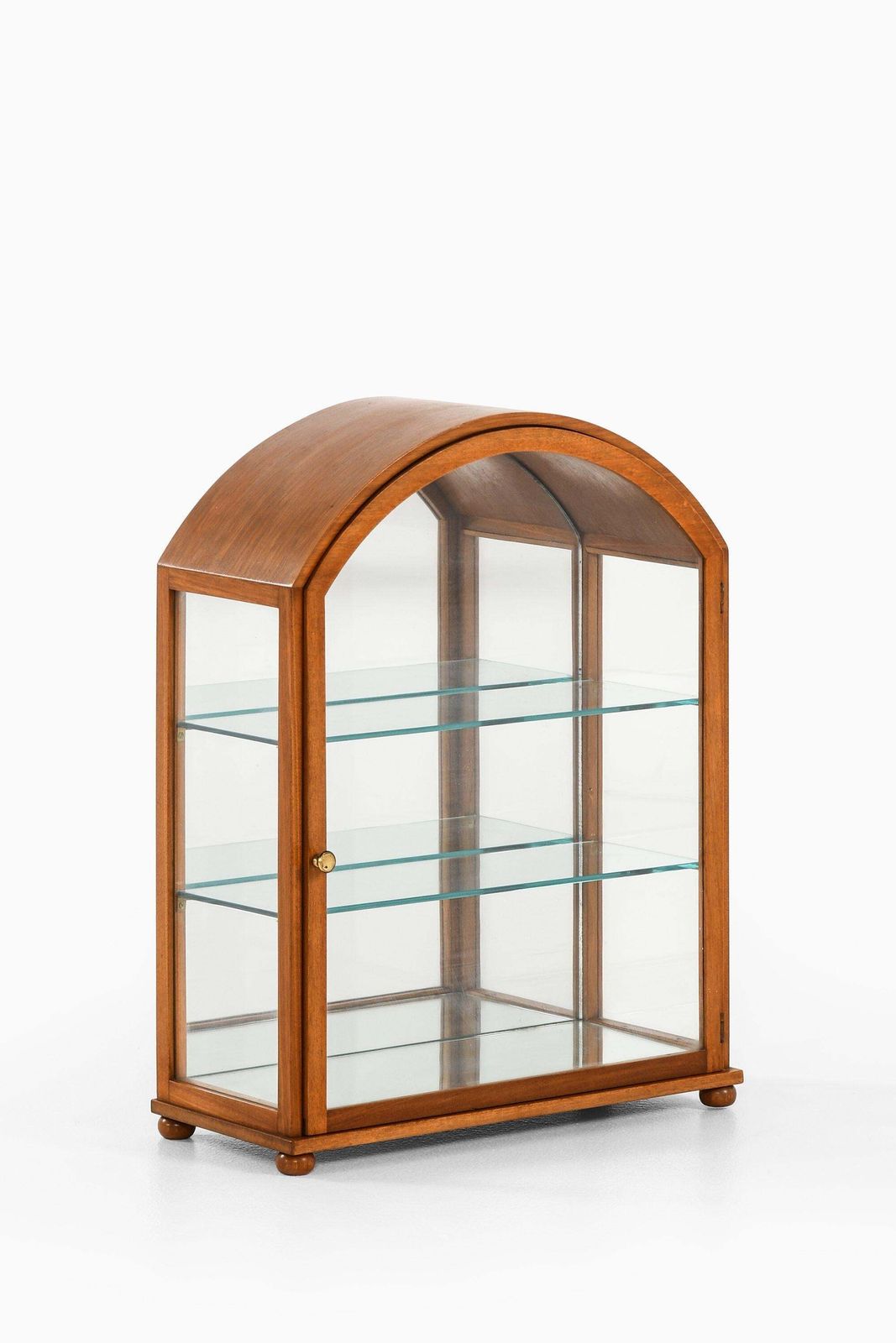 Display Cabinet / Table Vitrine In Mahogany And Glass By Josef Frank, 1960's photo Furniture