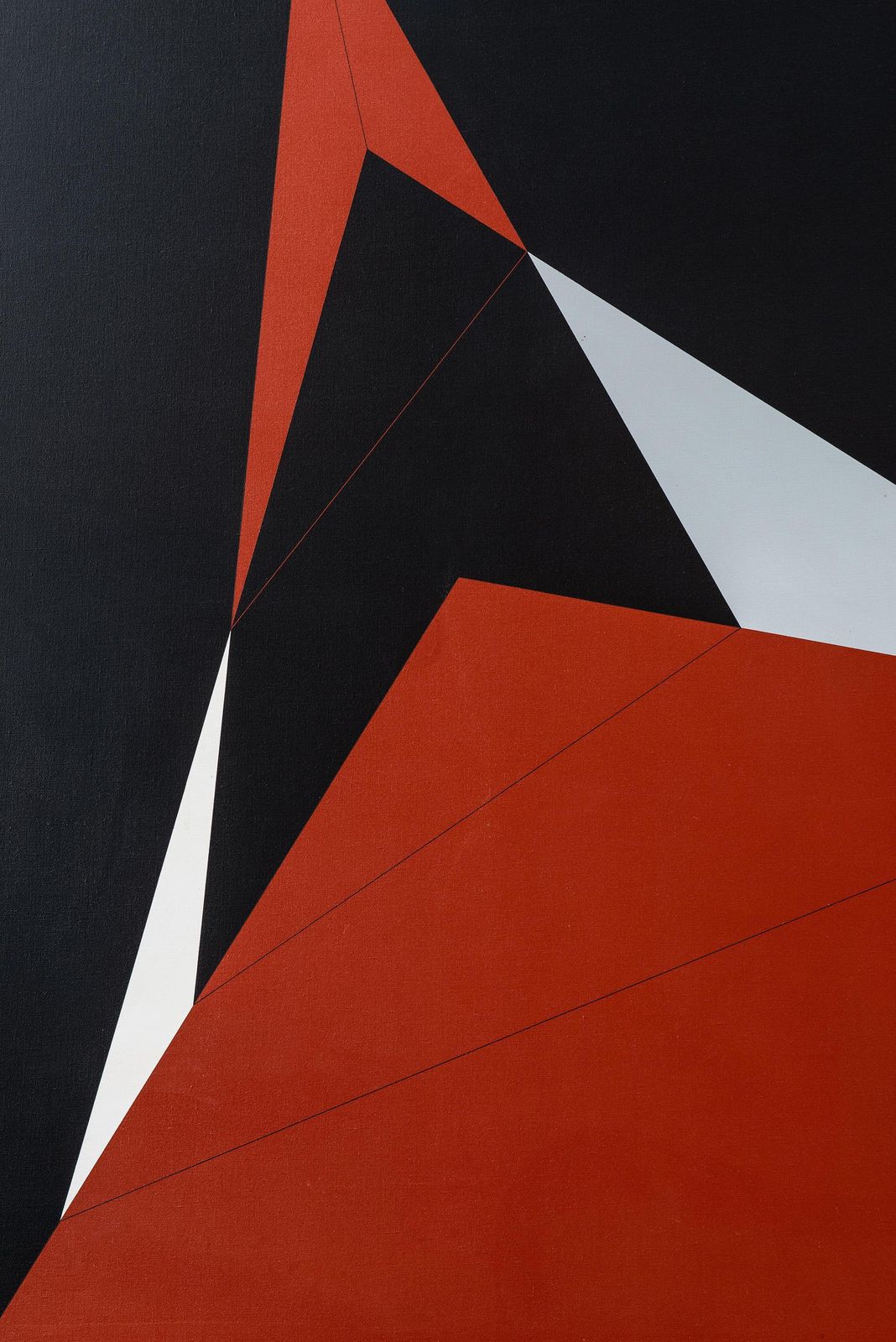 Steffen Jørgen Oil Painting “Desargues, Konfiguration X” photo furniture