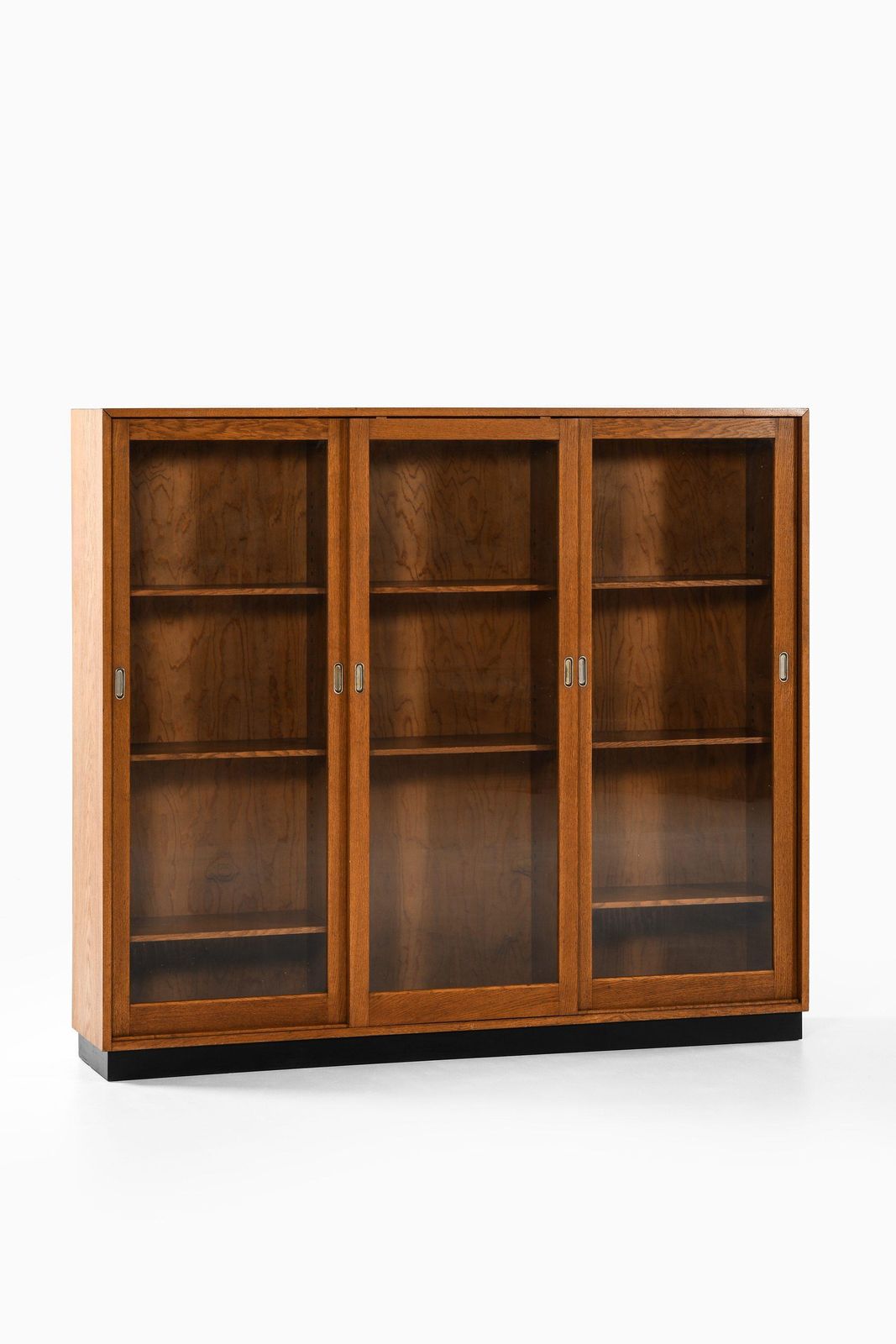 Large Display Cabinet In Oak, Pine And Metal, 1940’s photo furniture