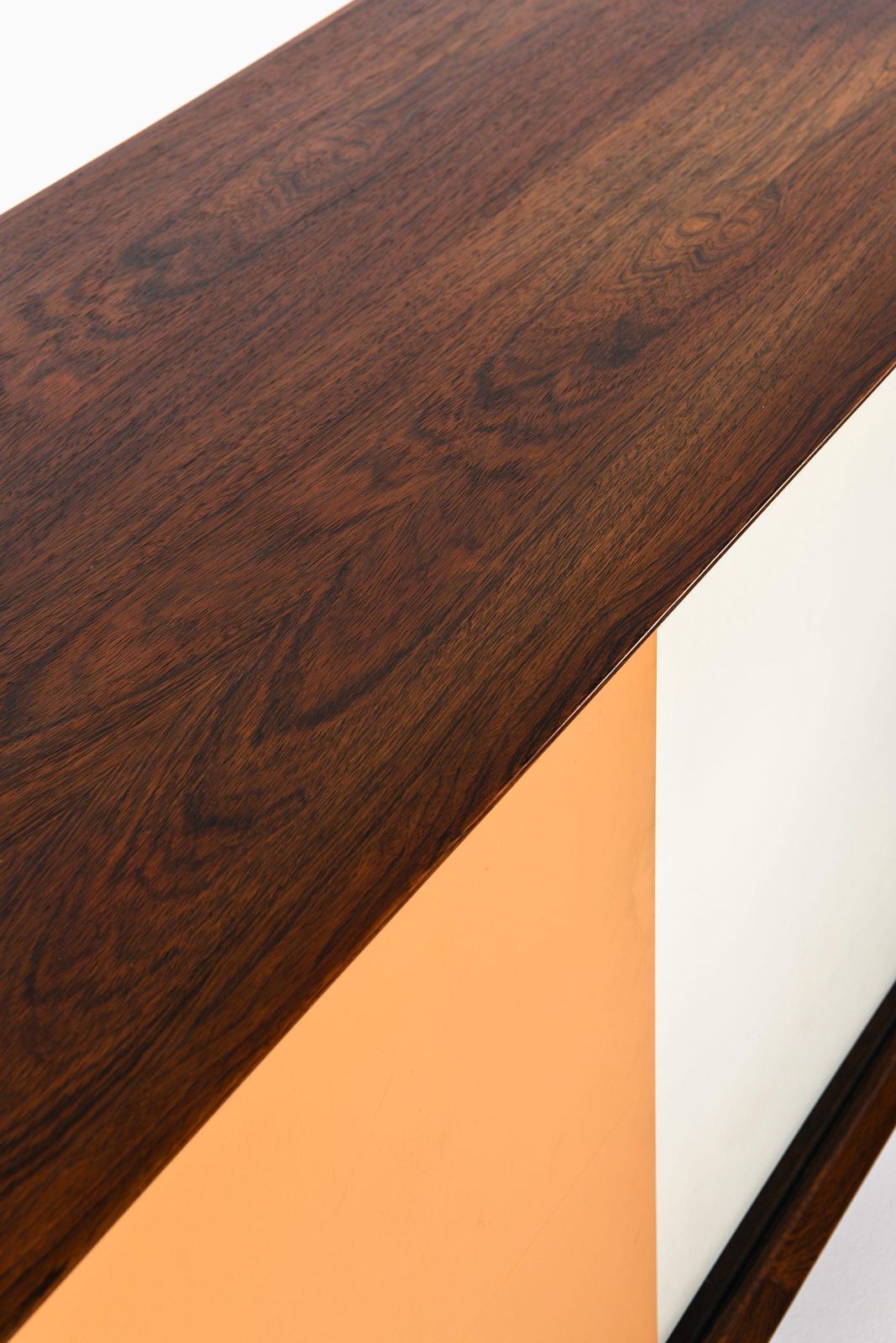 photo furniture Pair Of Freestanding Sideboards In Rosewood And Formica By Arne Vodder, 1950's