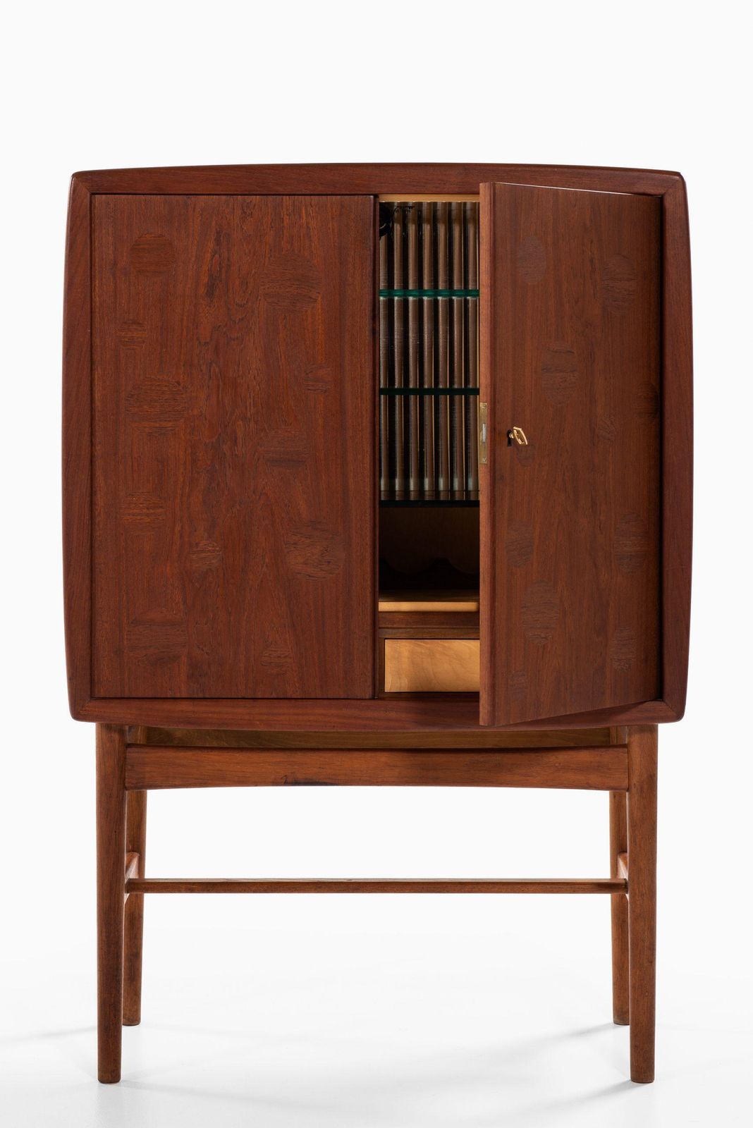 Tove & Edward Kindt Larsen Bar Cabinet Produced By Gustav Bertelsen In Denmark photo 14863.0