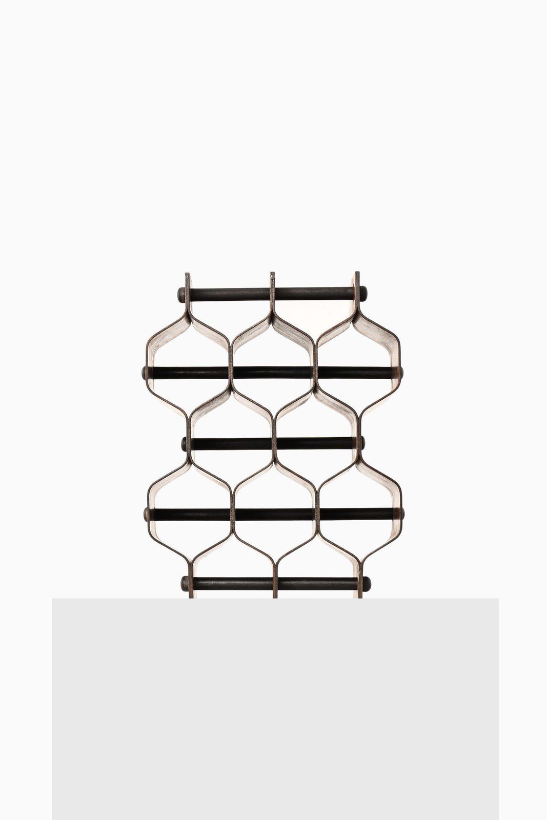 Wine Rack / Bottle Stand In Rosewood By Torsten Johansson, 1950's photo for sale