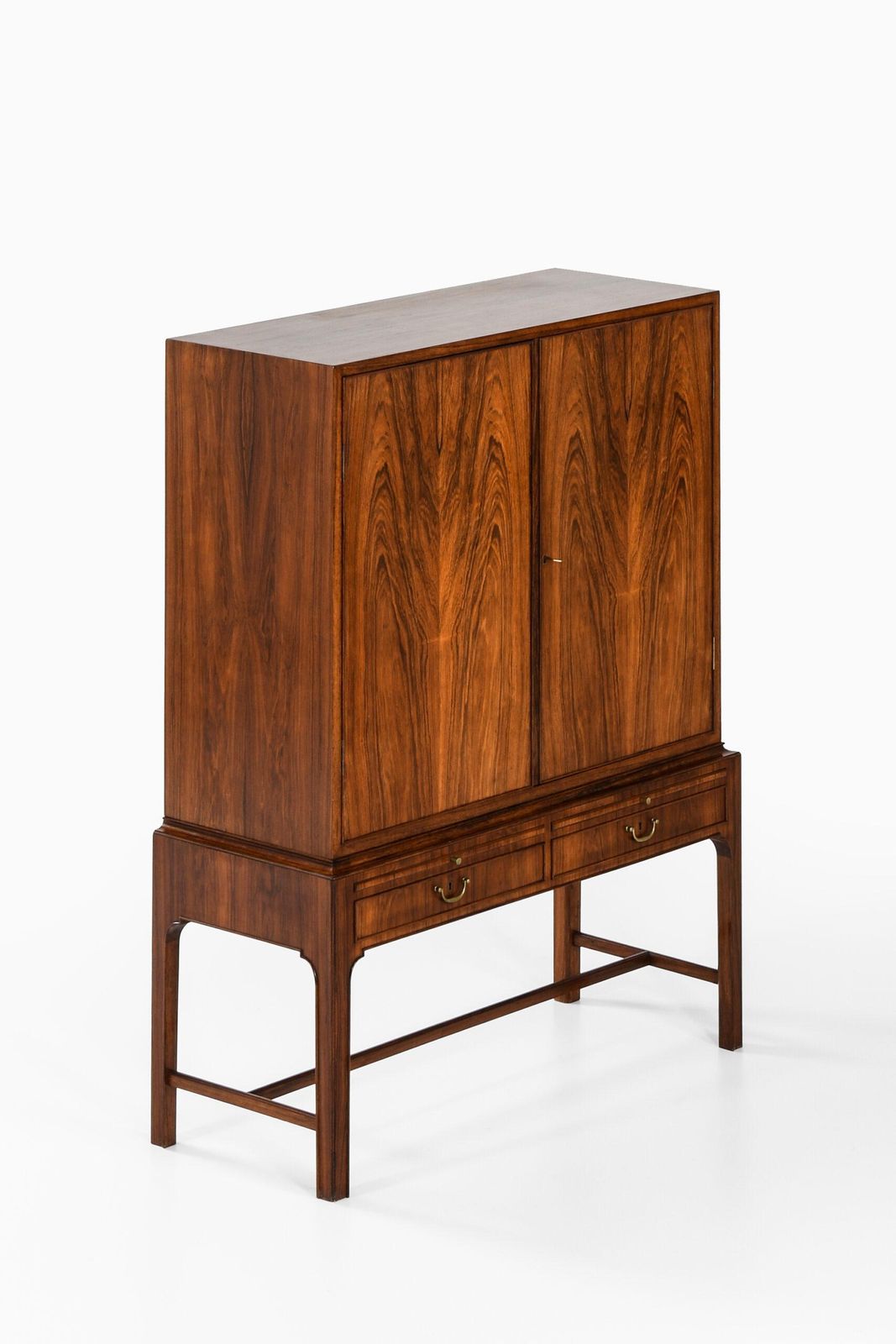 Furniture Cabinet In The Style Of Kaare Klint By Cabinetmaker C.B. Hansen In Denmark photo