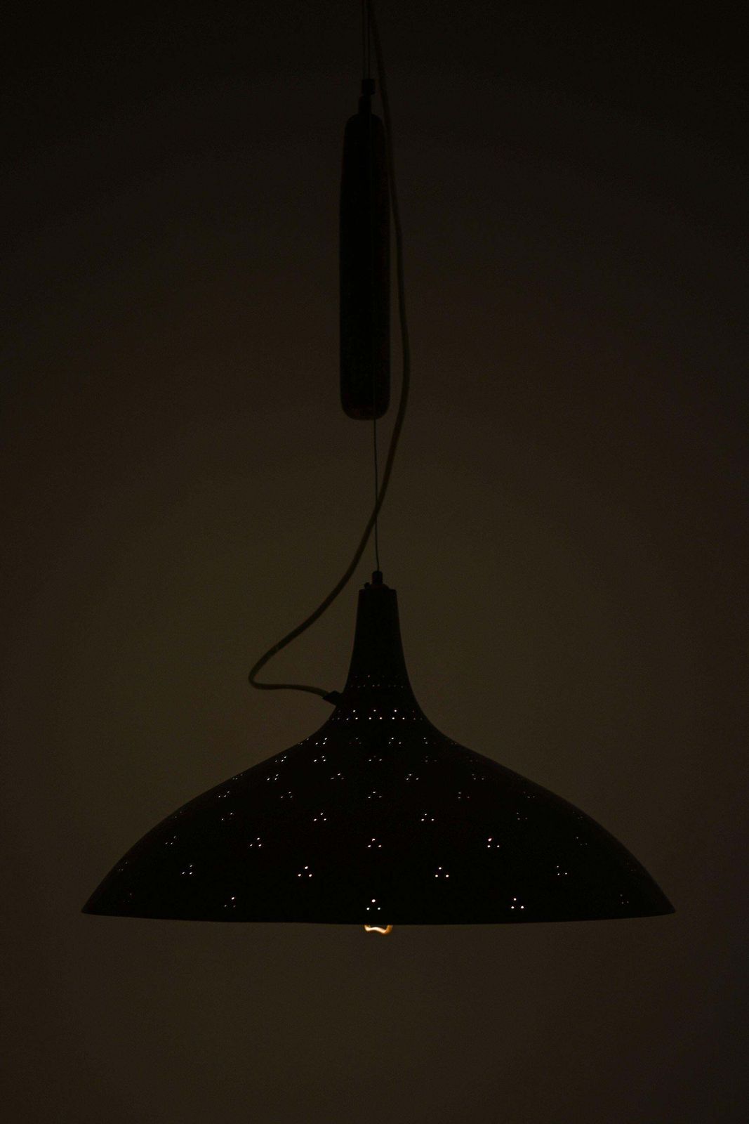 Ceiling Lamp In Brass And Glass By Paavo Tynell, 1950's photo 12740.0