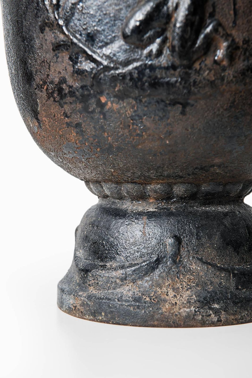 Ivar Johnsson Faun Urn / Planter By Näfveqvarns Bruk In Sweden photo for sale