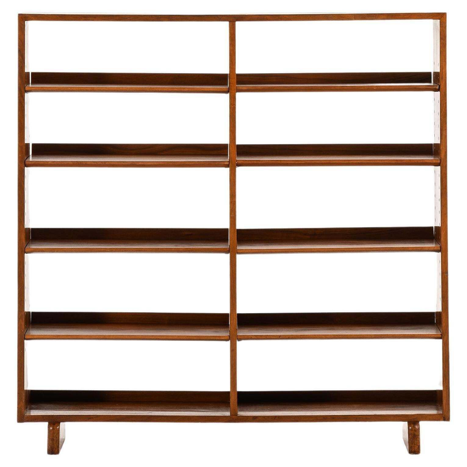 Rare Freestanding Bookcase In Mahogany By Josef Frank, 1940's