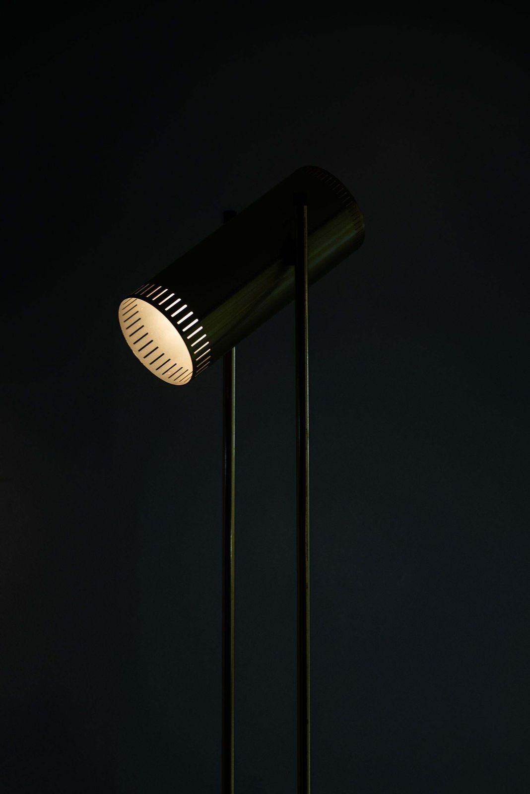 Jo Hammerborg Floor Lamp Model Trombone Produced By Fog & Mørup In Denmark photo vinterior