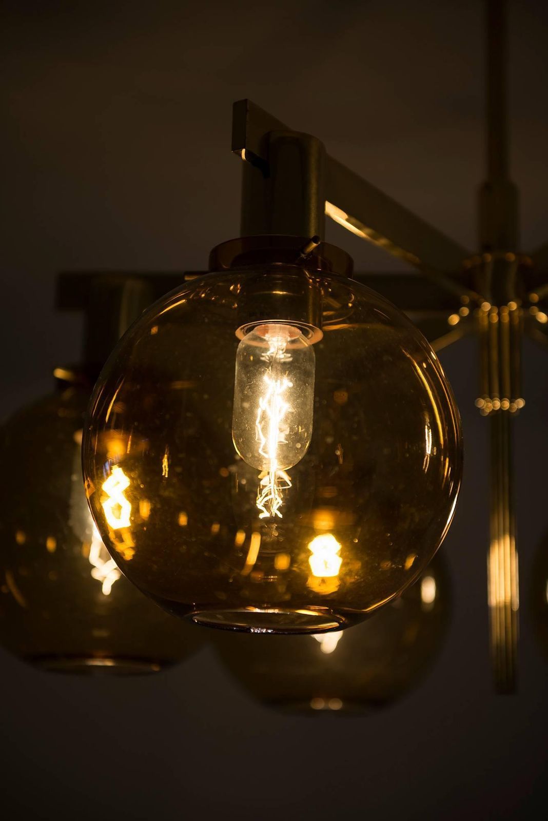 photo furniture Hans Agne Jakobsson Ceiling Lamp Model T 348/6 By Hans Agne Jakobsson Ab