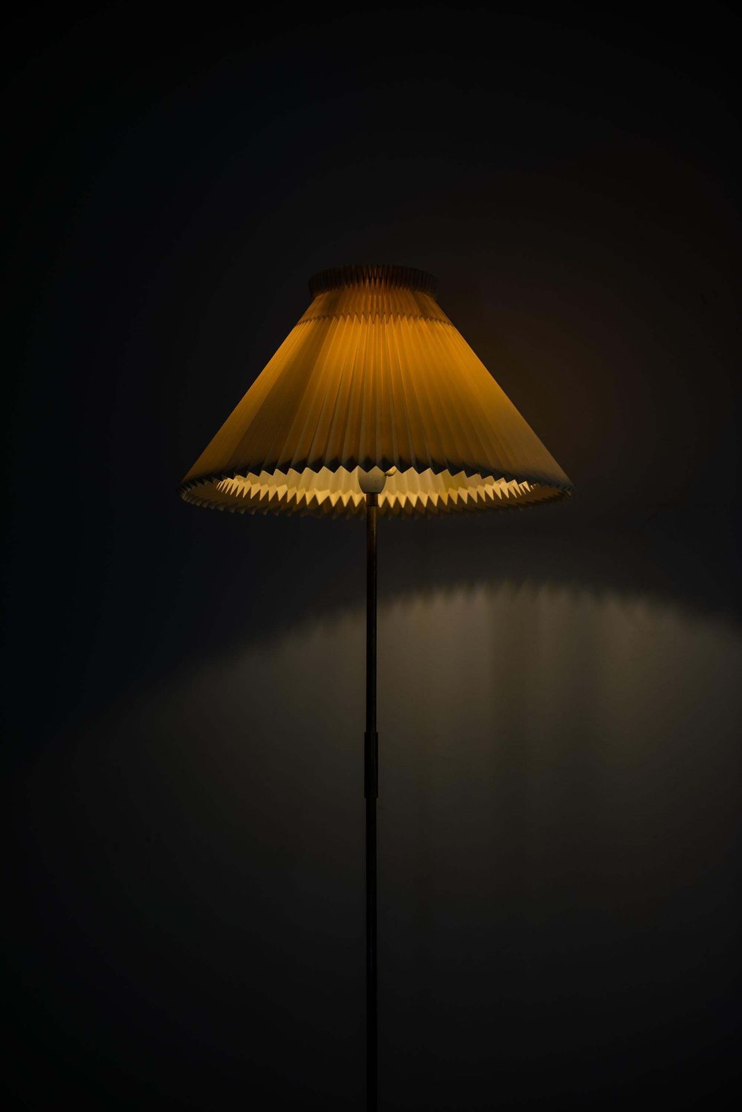 Svend Aage Holm Sørensen Floor Lamp In Brass By Holm Sørensen & Co. In Denmark photo vintage