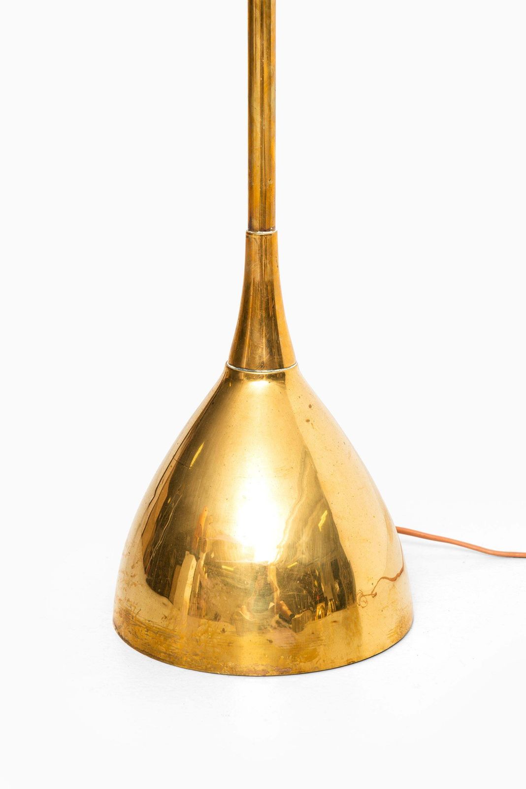 Floor Lamp In Brass Produced By Stilarmatur In Tranås, Sweden photo furniture