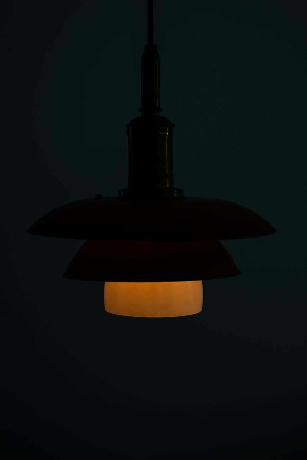 Lighting Poul Henningsen Ceiling Lamp Model Ph 3/3 Produced By Louis Poulsen In Denmark photo