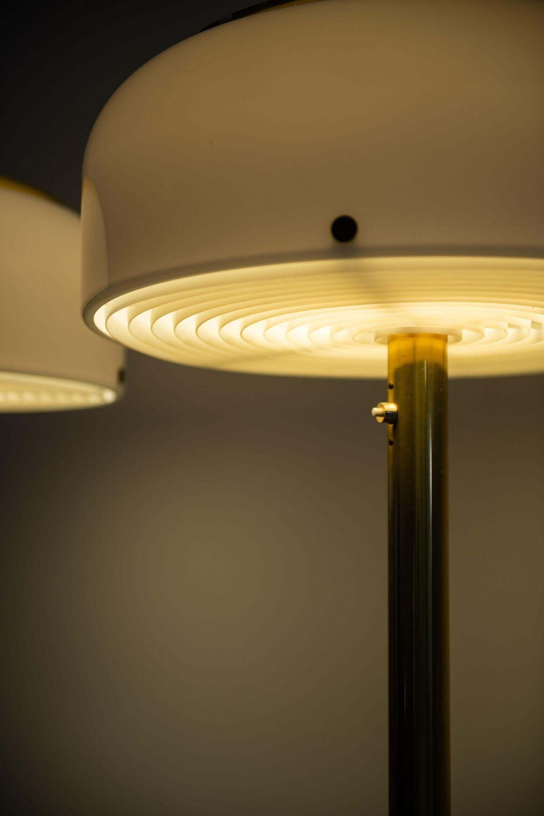 Anders Pehrson Floor Lamps Model Knubbling By Ateljé Lyktan In åhus, Sweden photo vintage