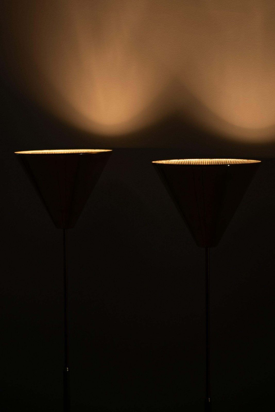 Floor Lamps / Uplights Model G 07 Produced By Bergbom In Sweden photo vintage