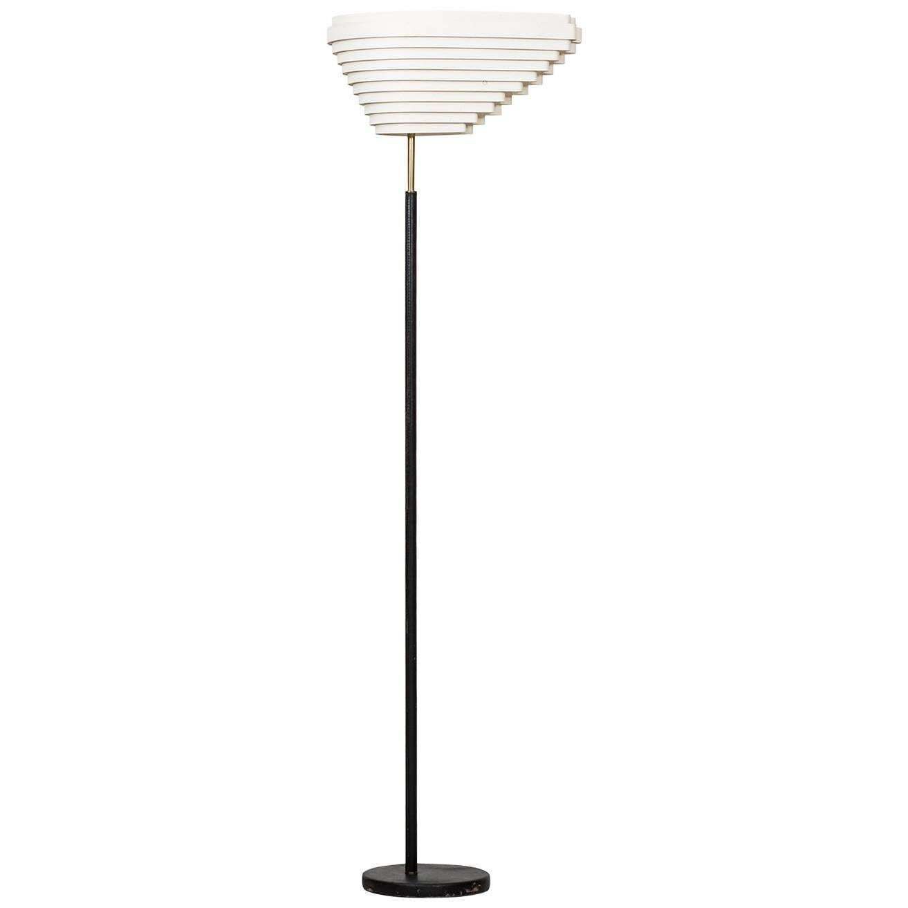 Alvar Aalto Angel Wing Floor Lamp Model A805 By Valaistustyö In Finland