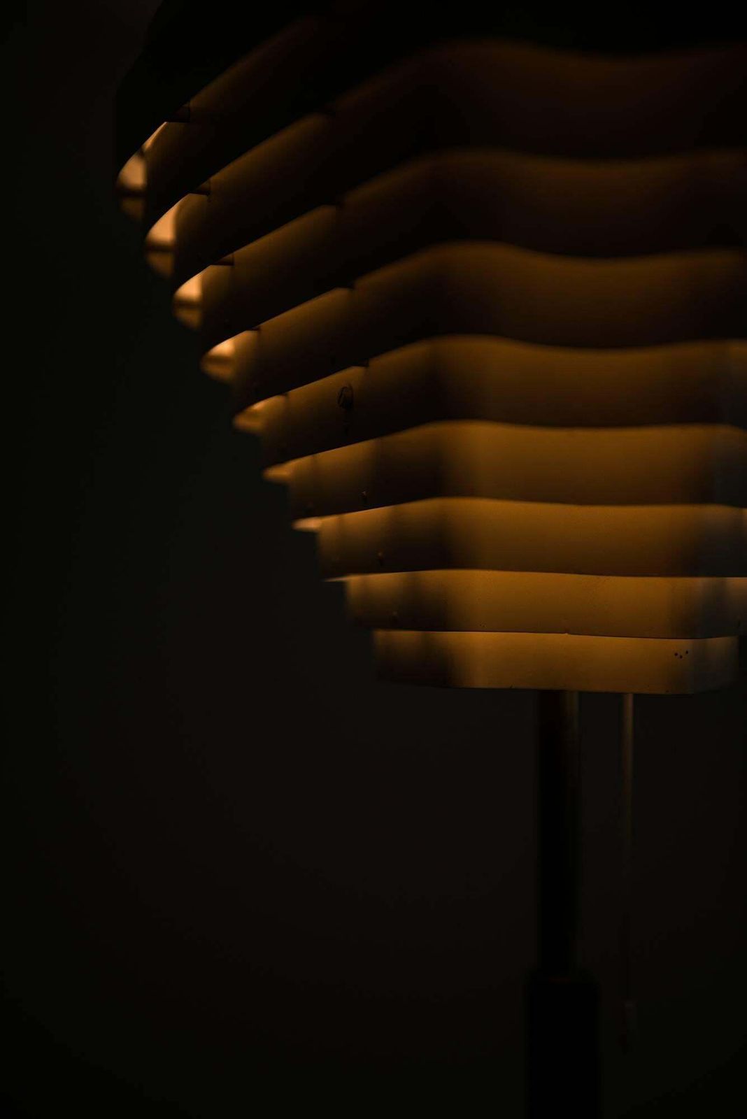 photo vinterior Alvar Aalto Angel Wing Floor Lamp Model A805 By Valaistustyö In Finland