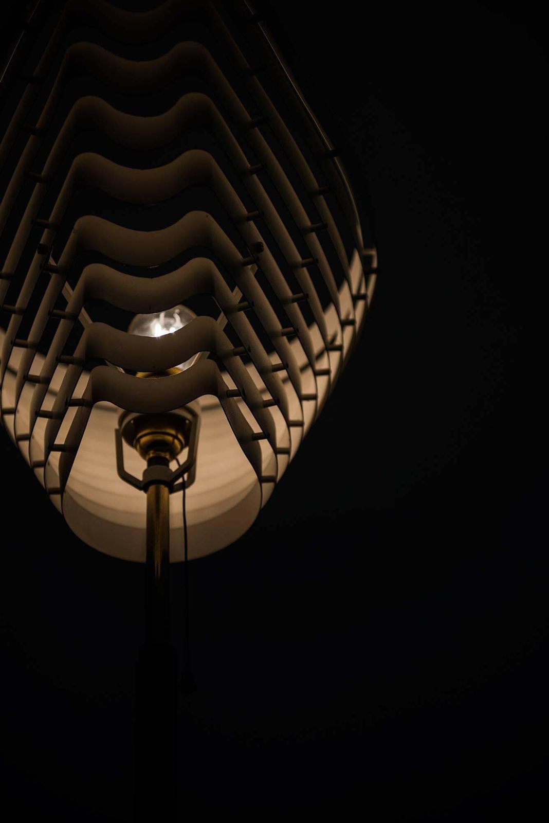 Alvar Aalto Angel Wing Floor Lamp Model A805 By Valaistustyö In Finland photo vintage