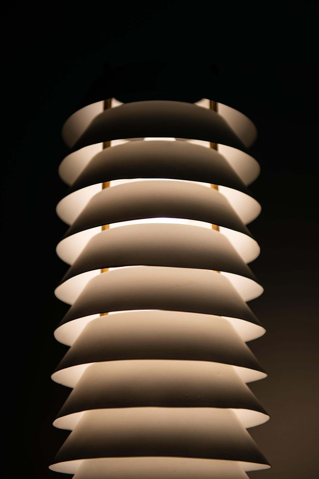 photo furniture Ilmari Tapiovaara Floor Lamp Model "Maija The Bee" By Hienoteräs In Finland