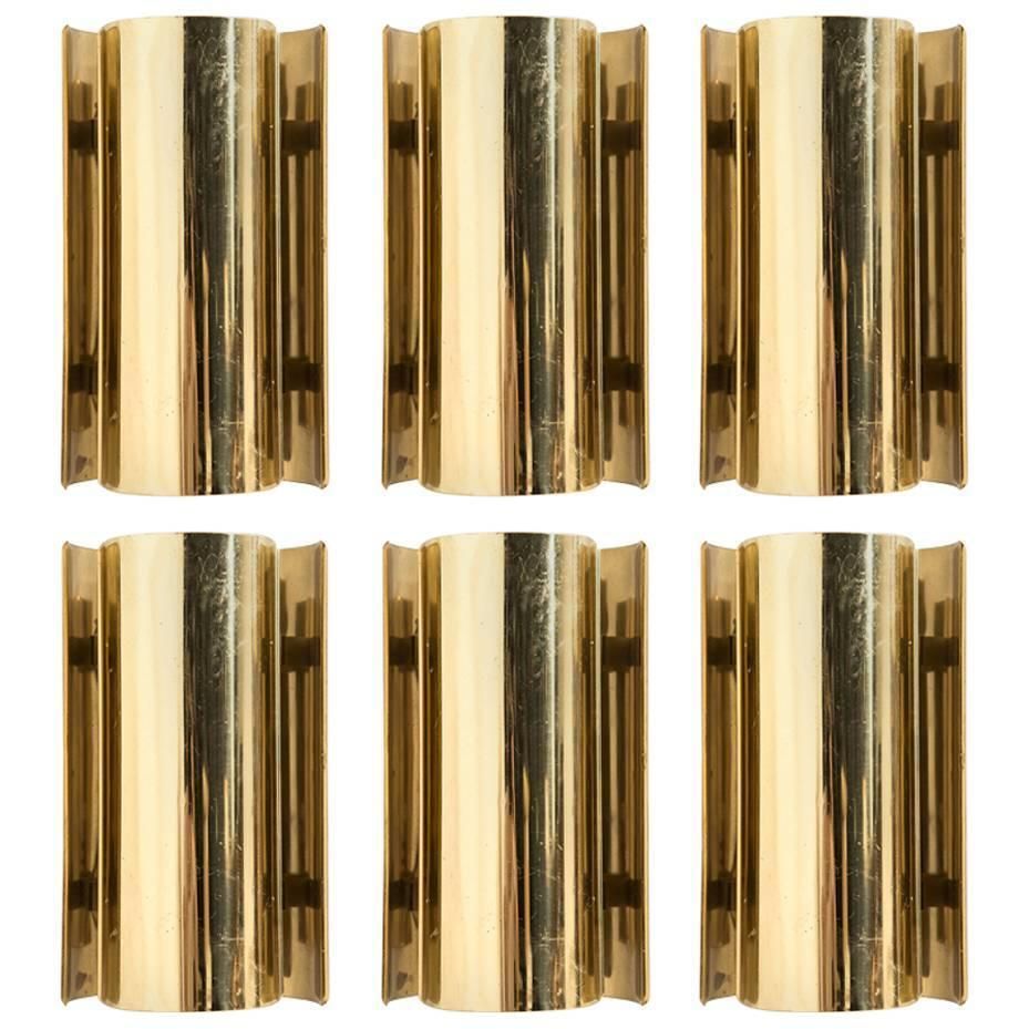 Wall Lamps In Brass By Falkenbergs Belysning Ab In Sweden