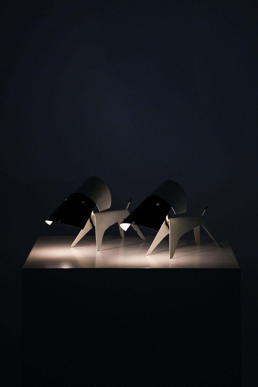 Boris Lacroix Table Lamps Produced By Disderot In France photo vinterior