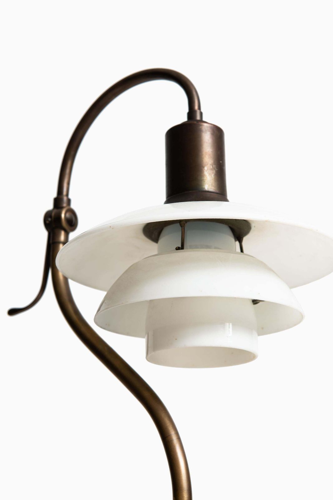Lighting Poul Henningsen Table Lamp Model Ph 2/2 'The Questions Mark' By Louis Poulsen photo