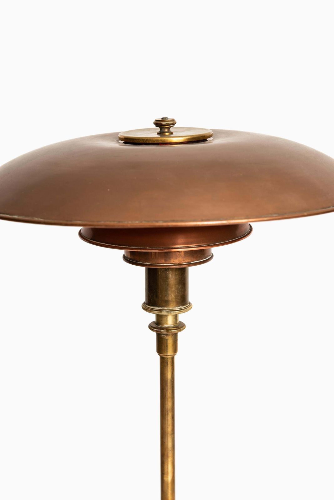 Poul Henningsen Table Lamp Model Ph 3½/2 Produced By Louis Poulsen In Denmark photo vinterior