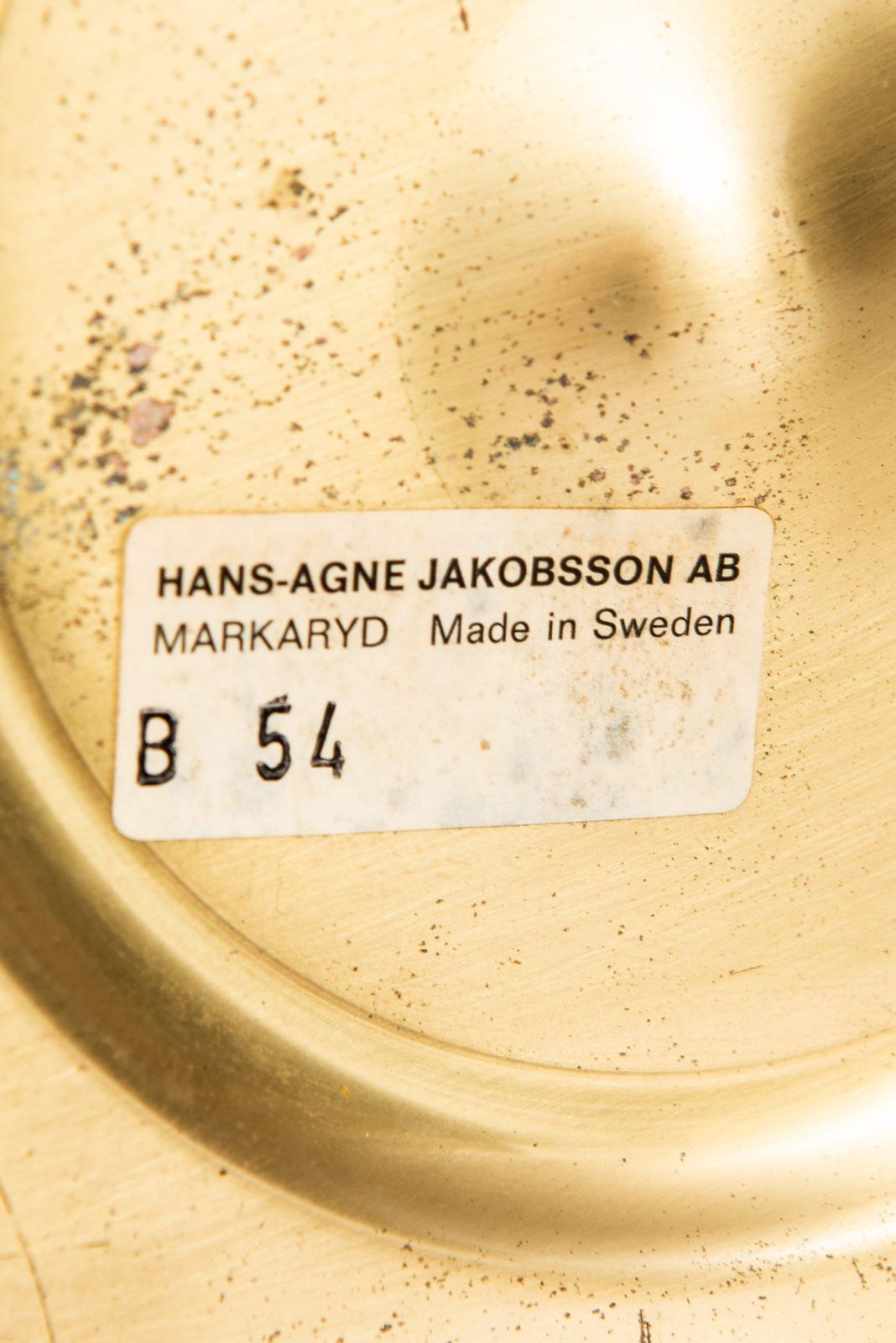 Hans Agne Jakobsson Table Lamp Model B 54 Produced By Hans Agne Jakobsson Ab photo Lighting