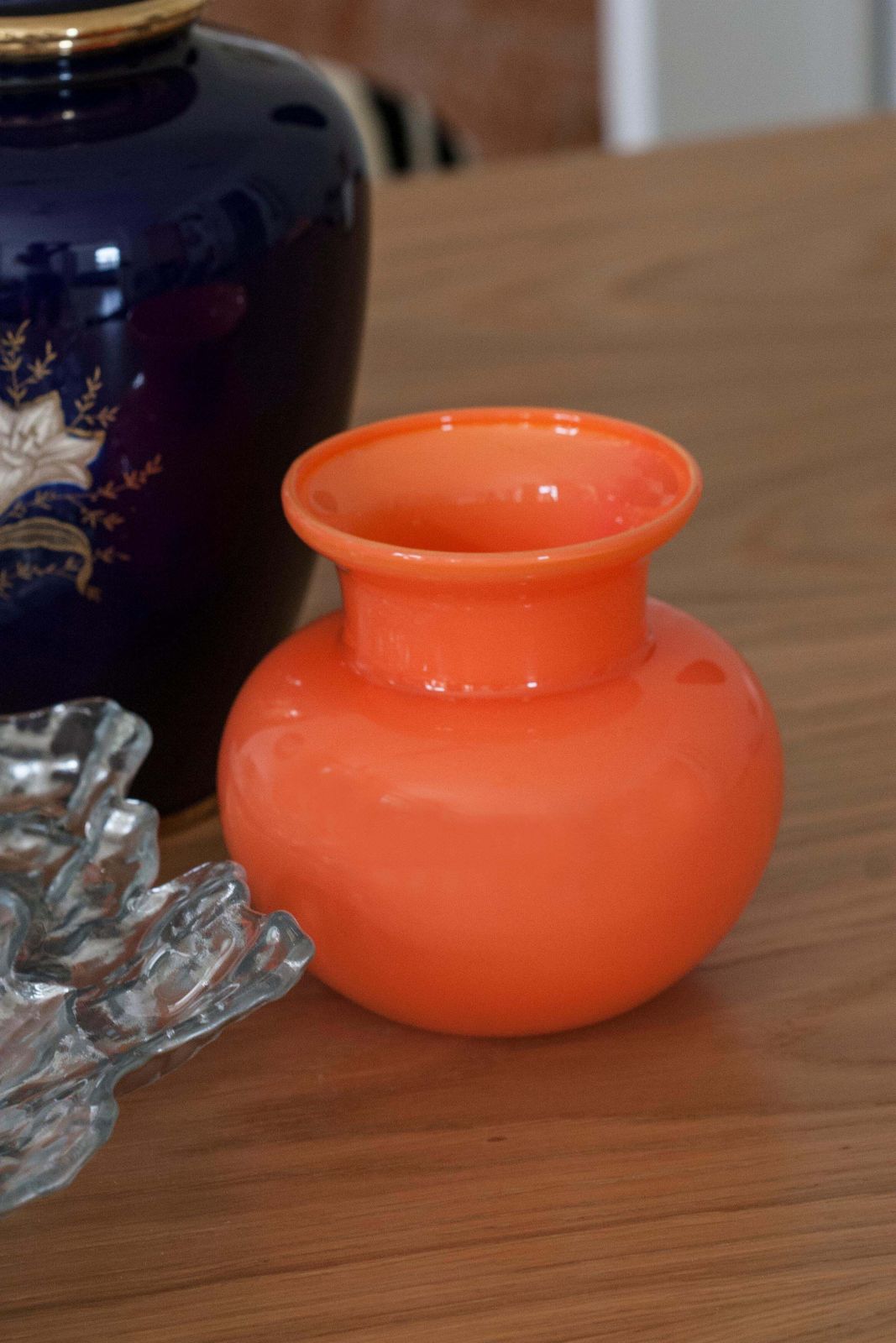 Vintage Orange Small Vase, 20th Century, Europe, 1960s photo furniture