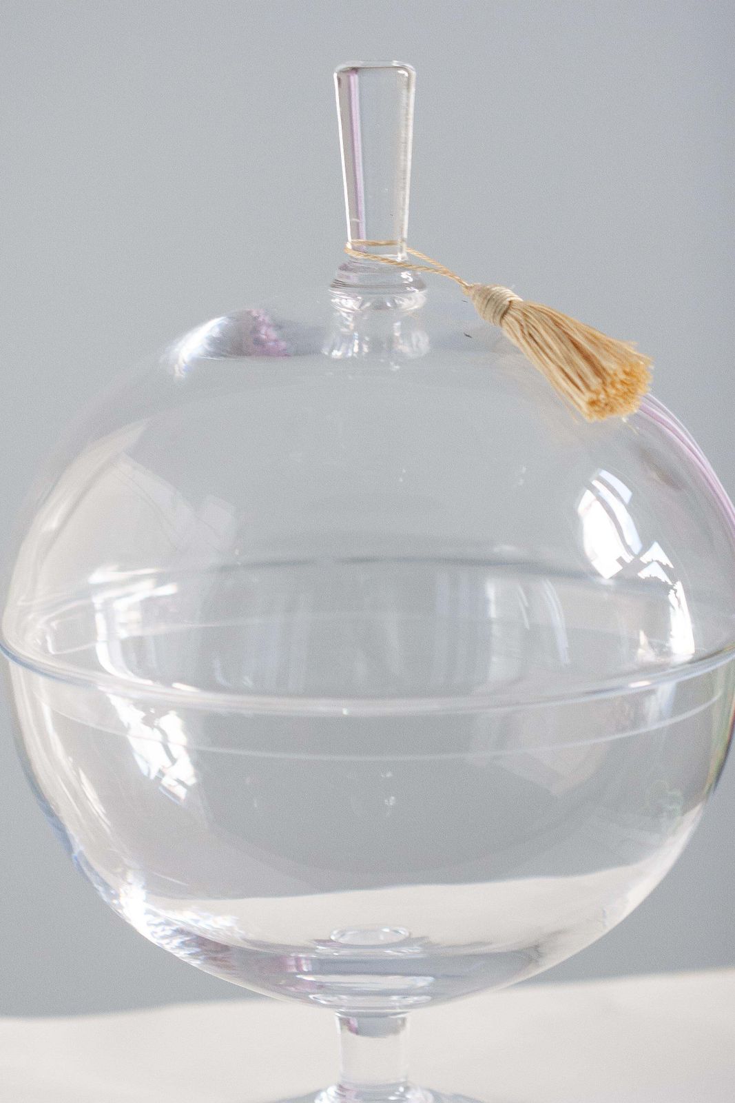 Big Mid Century Transparent Vase For Candy, Italy, 1960s photo buy