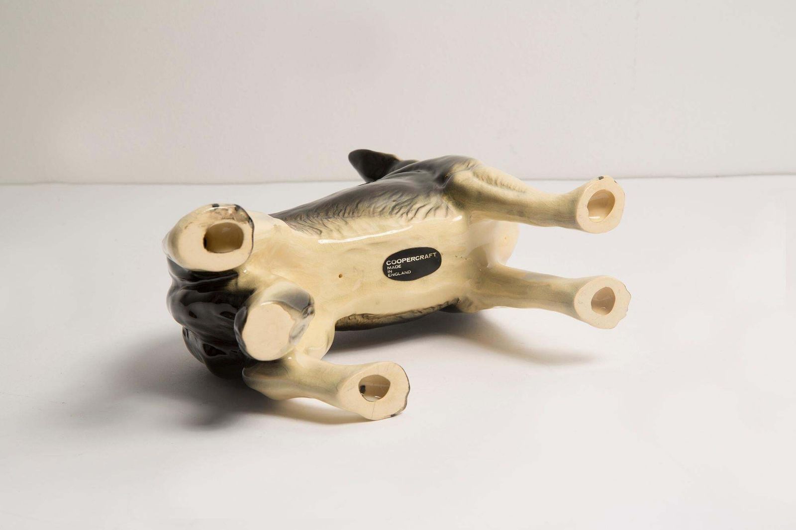 photo for sale Midcentury German Shepherd Ceramic Dog Sculpture, Europe, 1960s