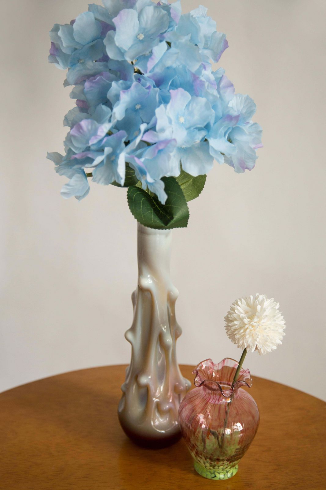 Mid Century Vintage Unique Artistic Glass Lava Vase, Tarnowiec, Europe, 1970s photo Home Decor