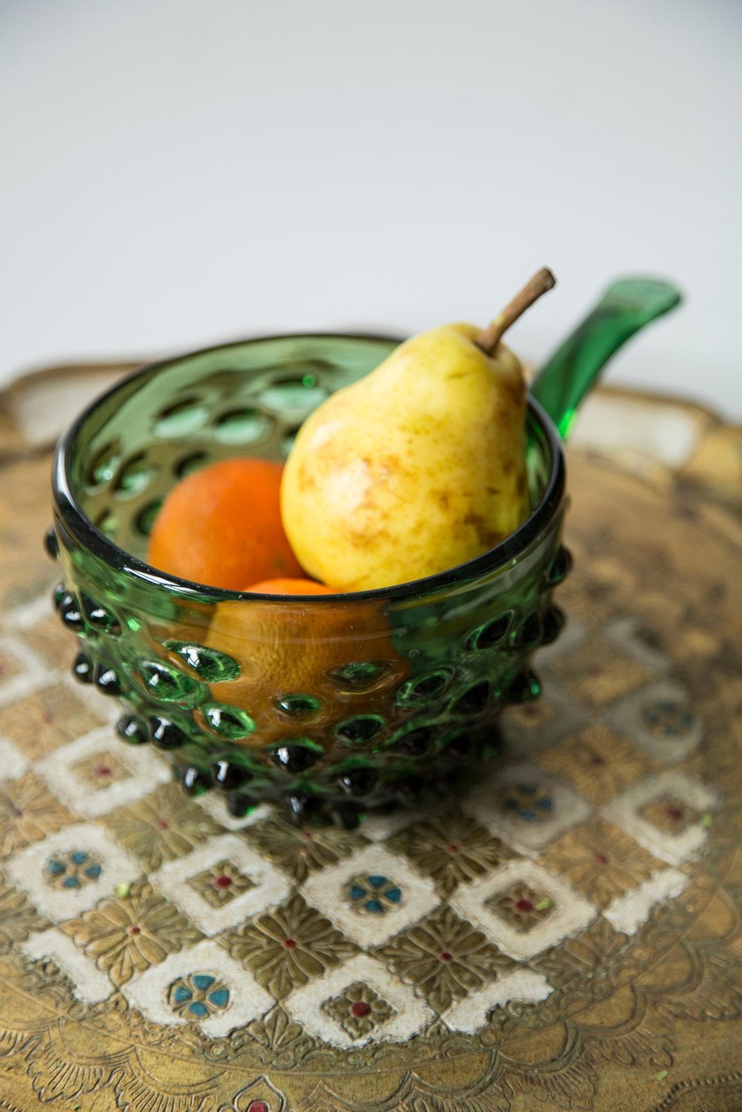 Midcentury Empoli Bowl Ladle, Candy Or Jewelry Box, Italy, 1960s photo Home Decor