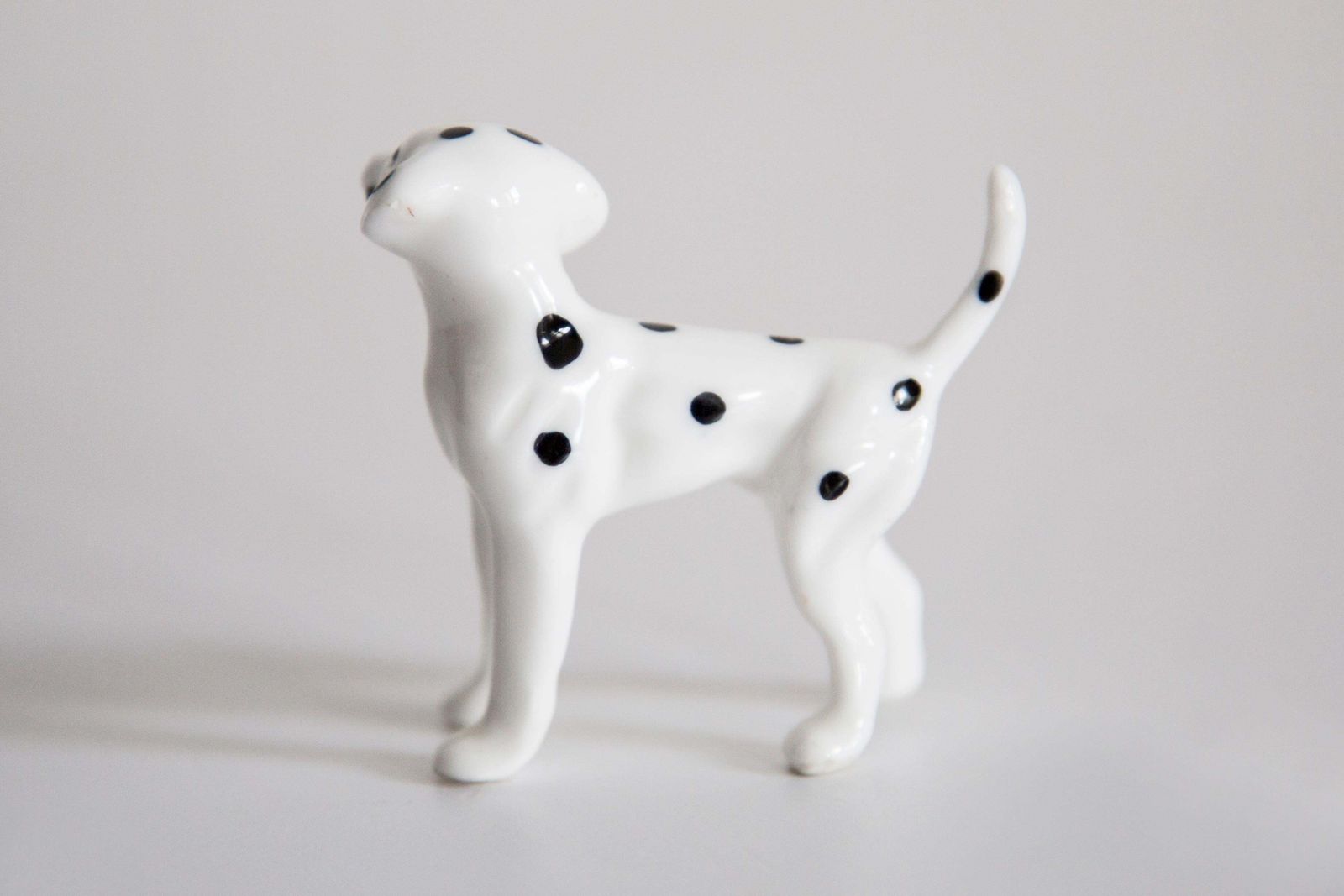 20th Century Mini White Dalmatian Dog Sculpture, Italy, 1960s photo 51.0