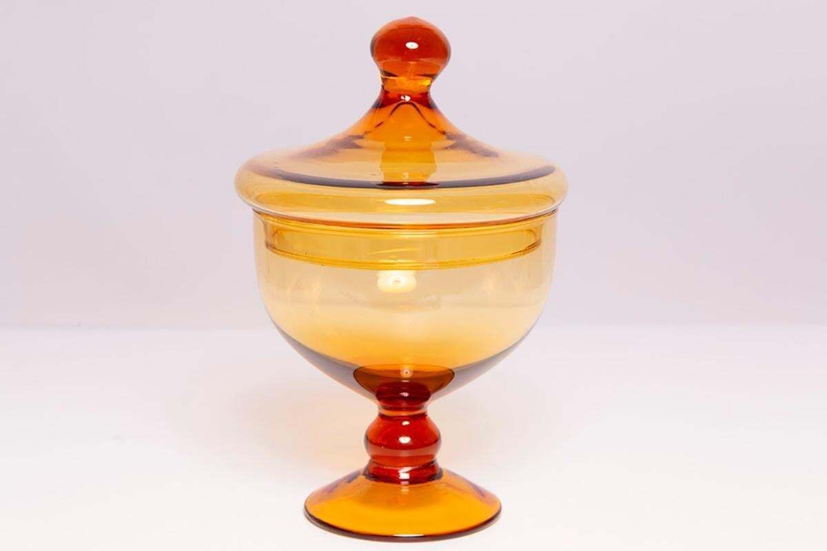 photo for sale Set Of Four Mid Century Glasses And Sugar Bowl, Murano, Europe, 1960s