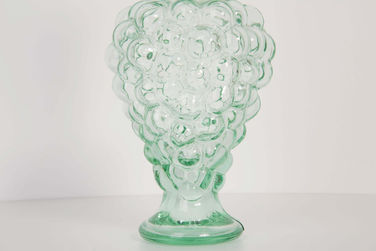 Transparent Glass Genie Decanter With Stopper, 20th Century, Italy, 1960s photo furniture