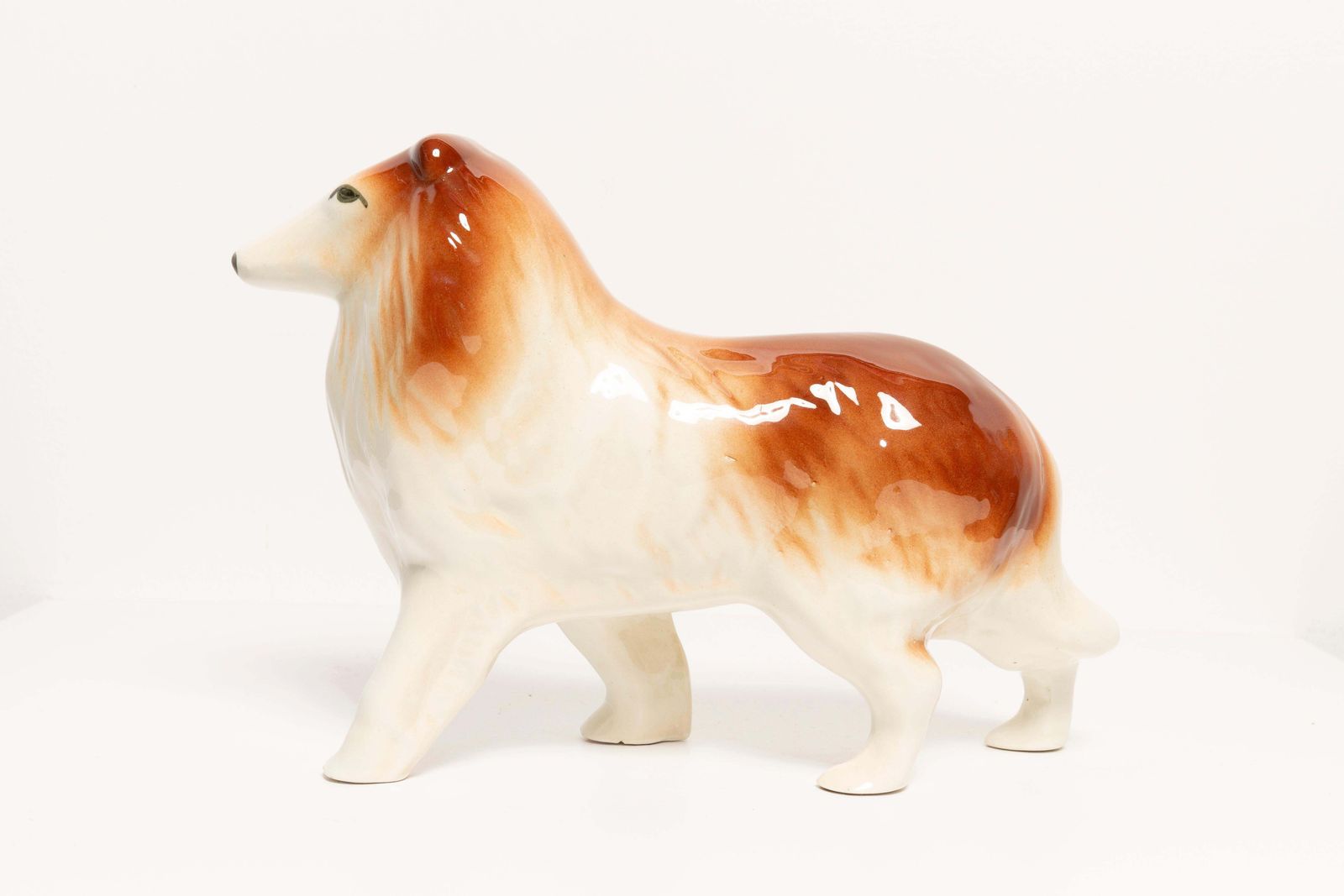 20th Century Small Lessie Dog Sculpture, Italy, 1960s photo vintage
