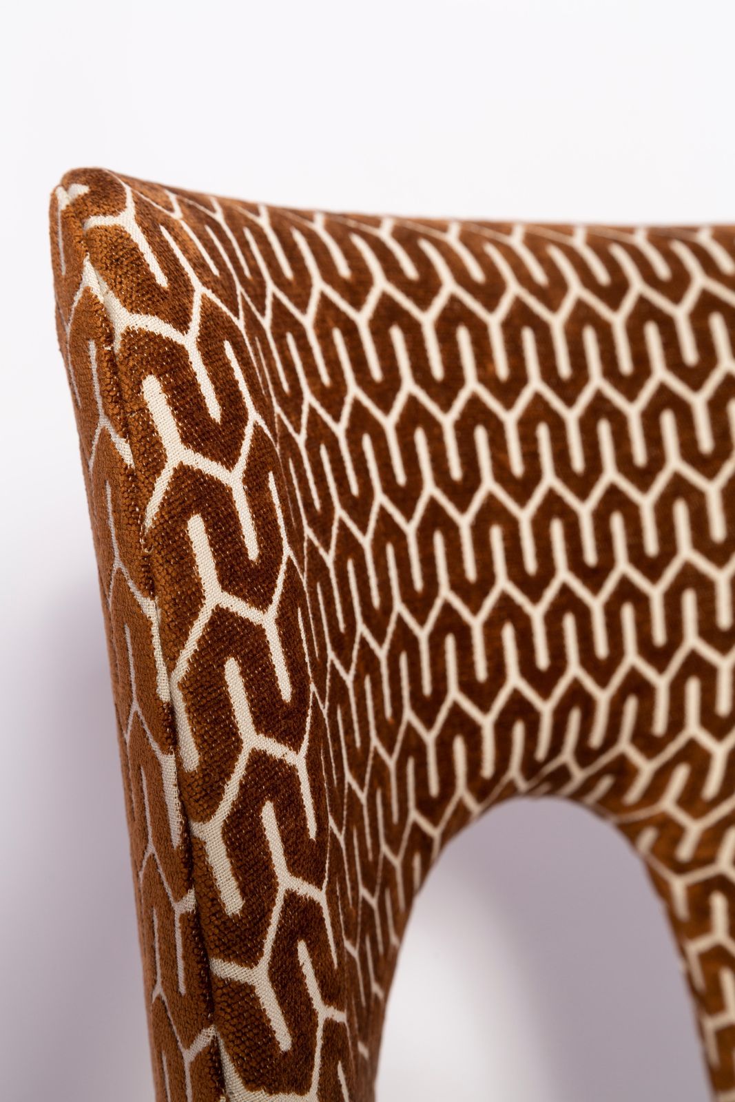 Mid Century Chocolate Brown 'Shell' Chair, Europe, 1960s photo buy
