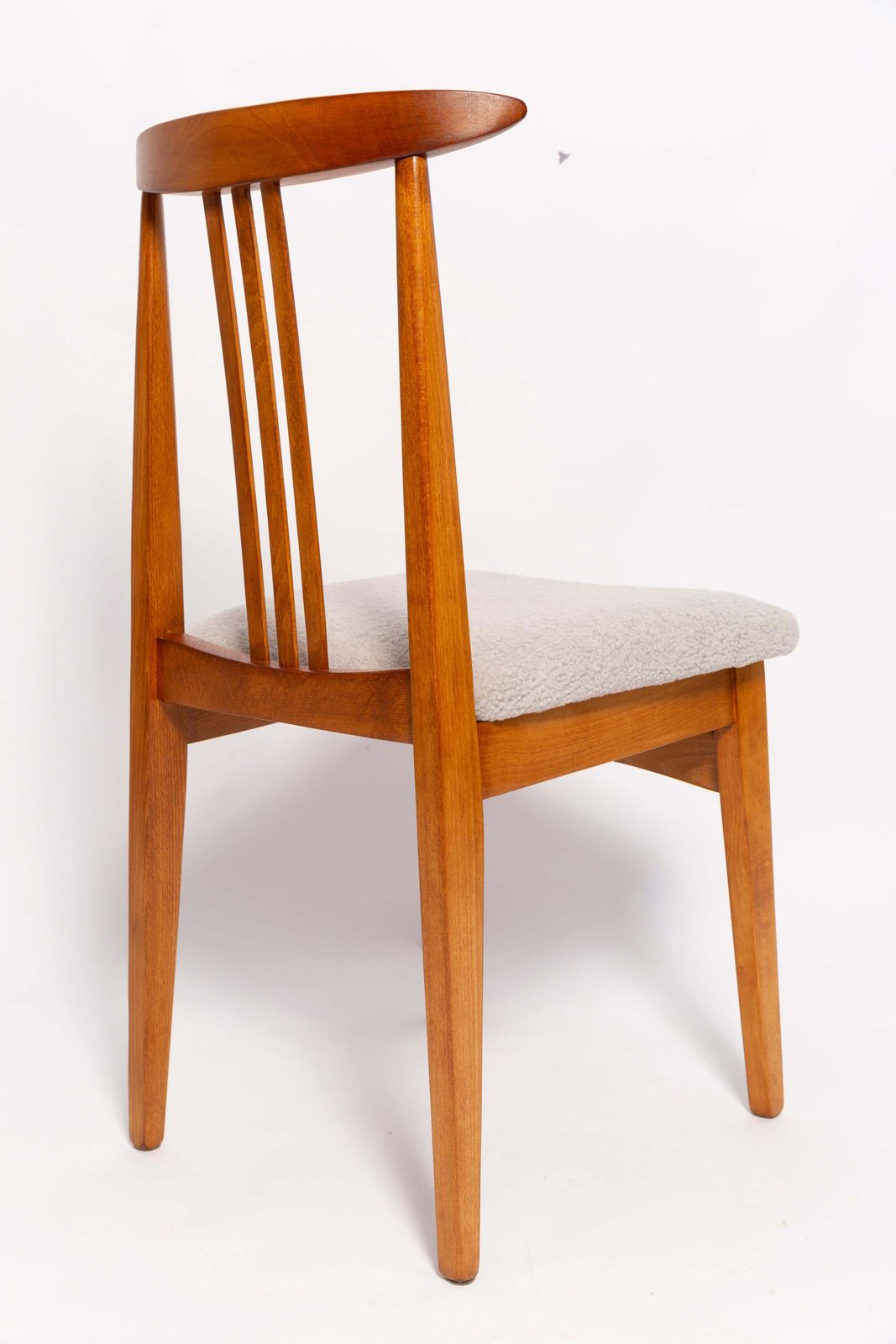 Mid Century Linnen Bouclé Fauteuil, Ontworpen Door M. Zielinski, Europa, Jaren 1960 photo 510.0