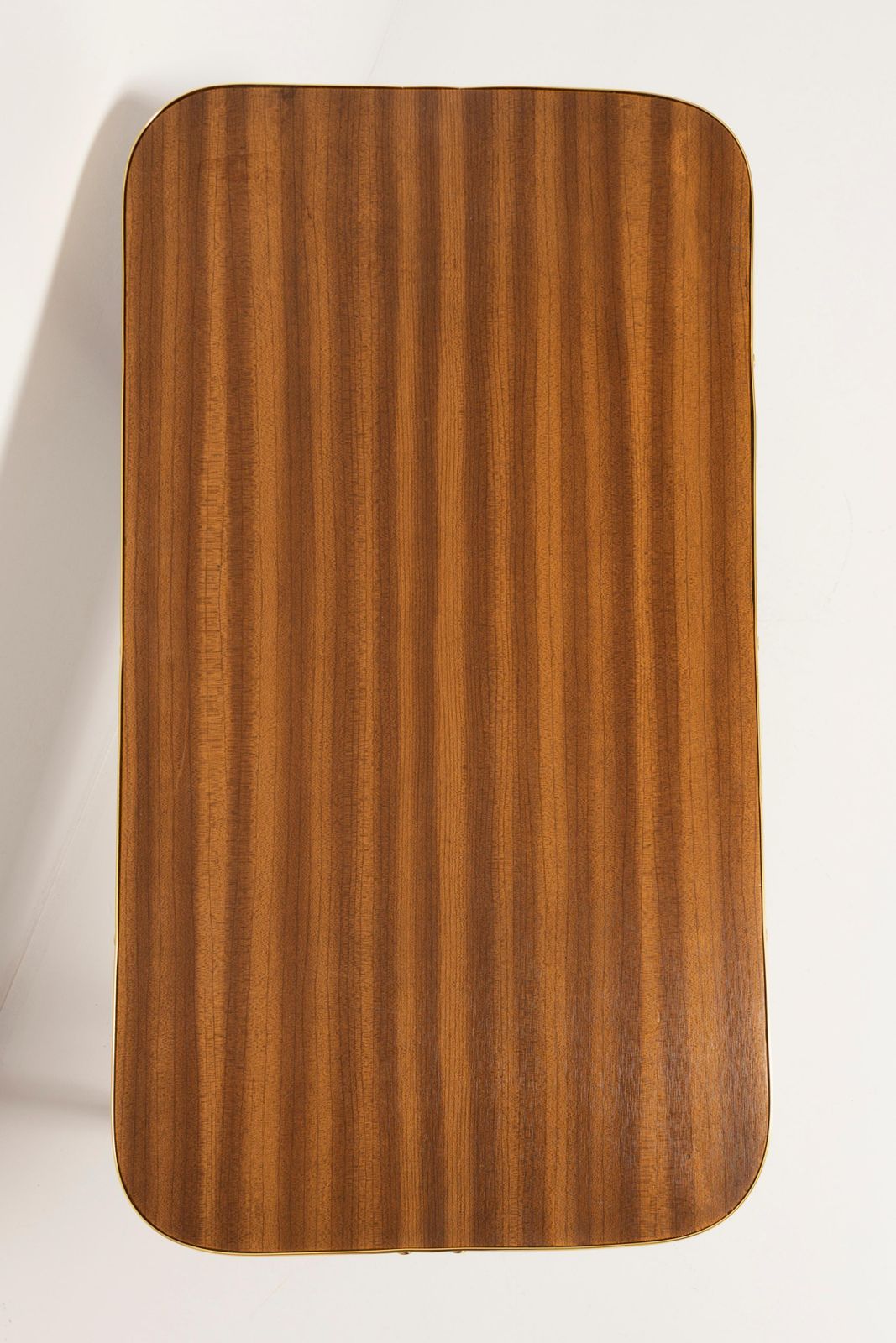 photo for sale Mid Century Modern Coffee Table, Hollywood Regency Style, Wood, Poland, 1960s