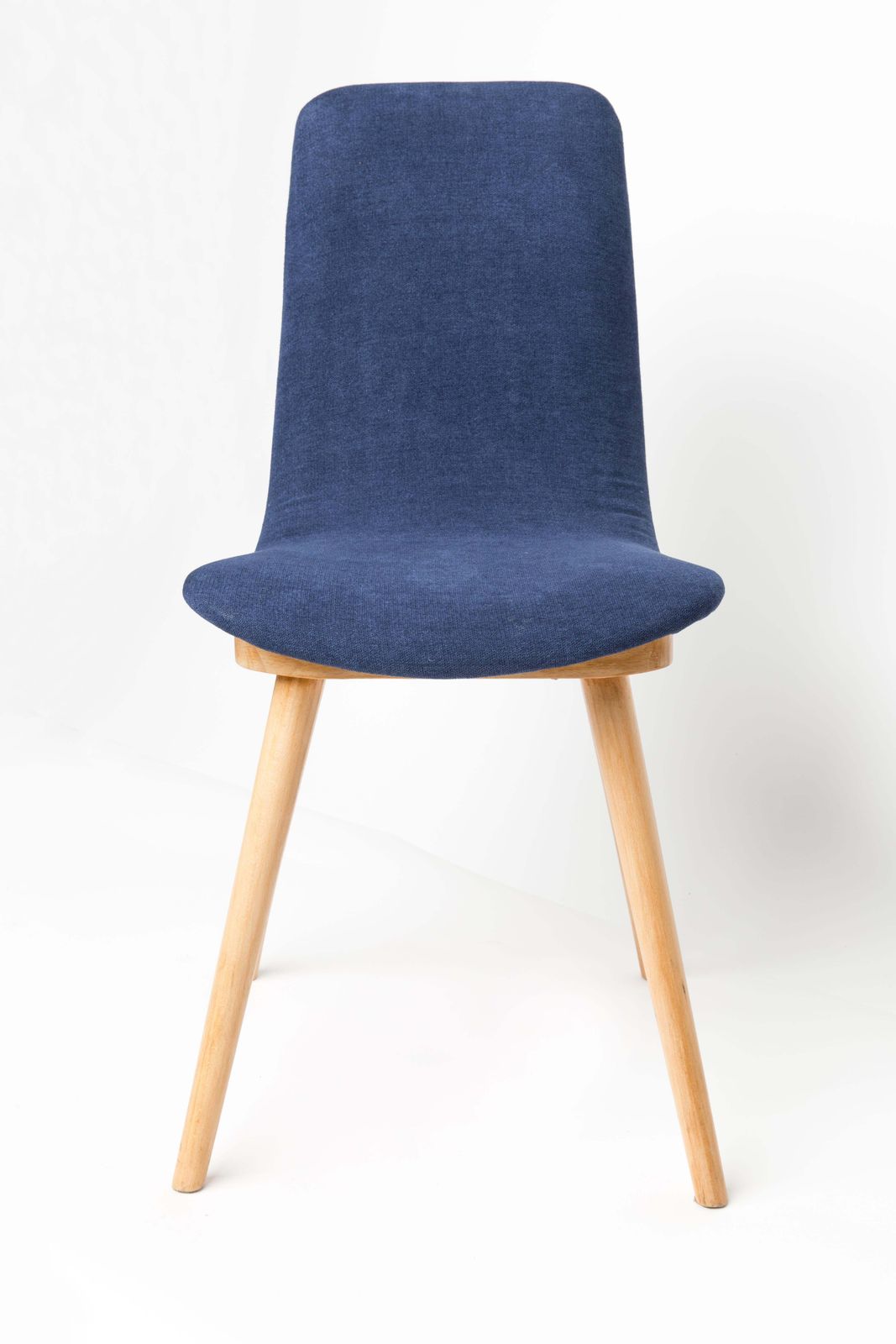 Mid Century Marineblauw Vintage Stoel, Fameg Factory, Polen, Jaren 1960 photo for sale