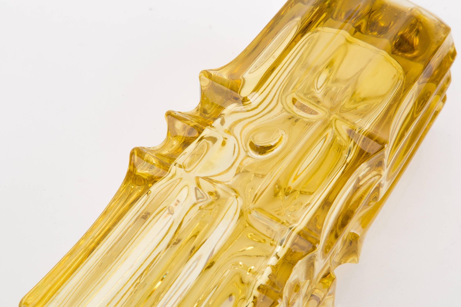 Yellow Artistic Vase, 20th Century, Europe, 1960s photo Home Decor