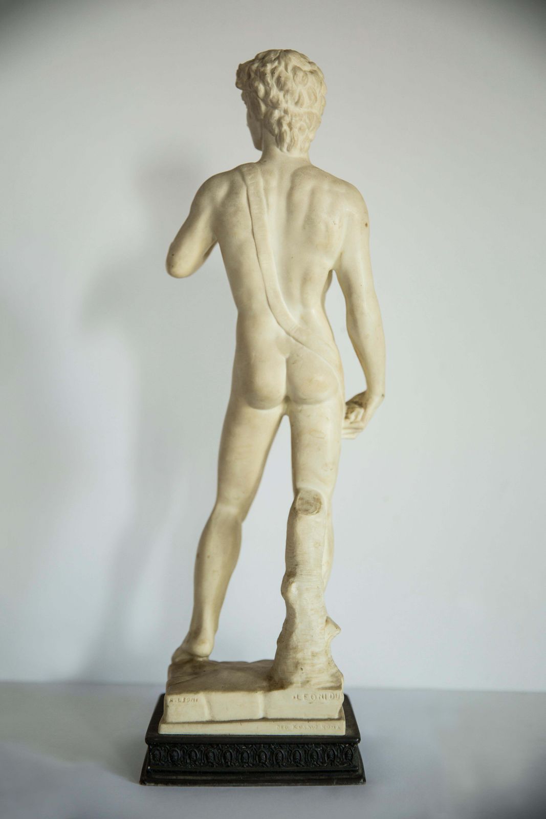 photo buy Mid Century Rare Davide Sculpture, Gypsum, Italy, 1960s