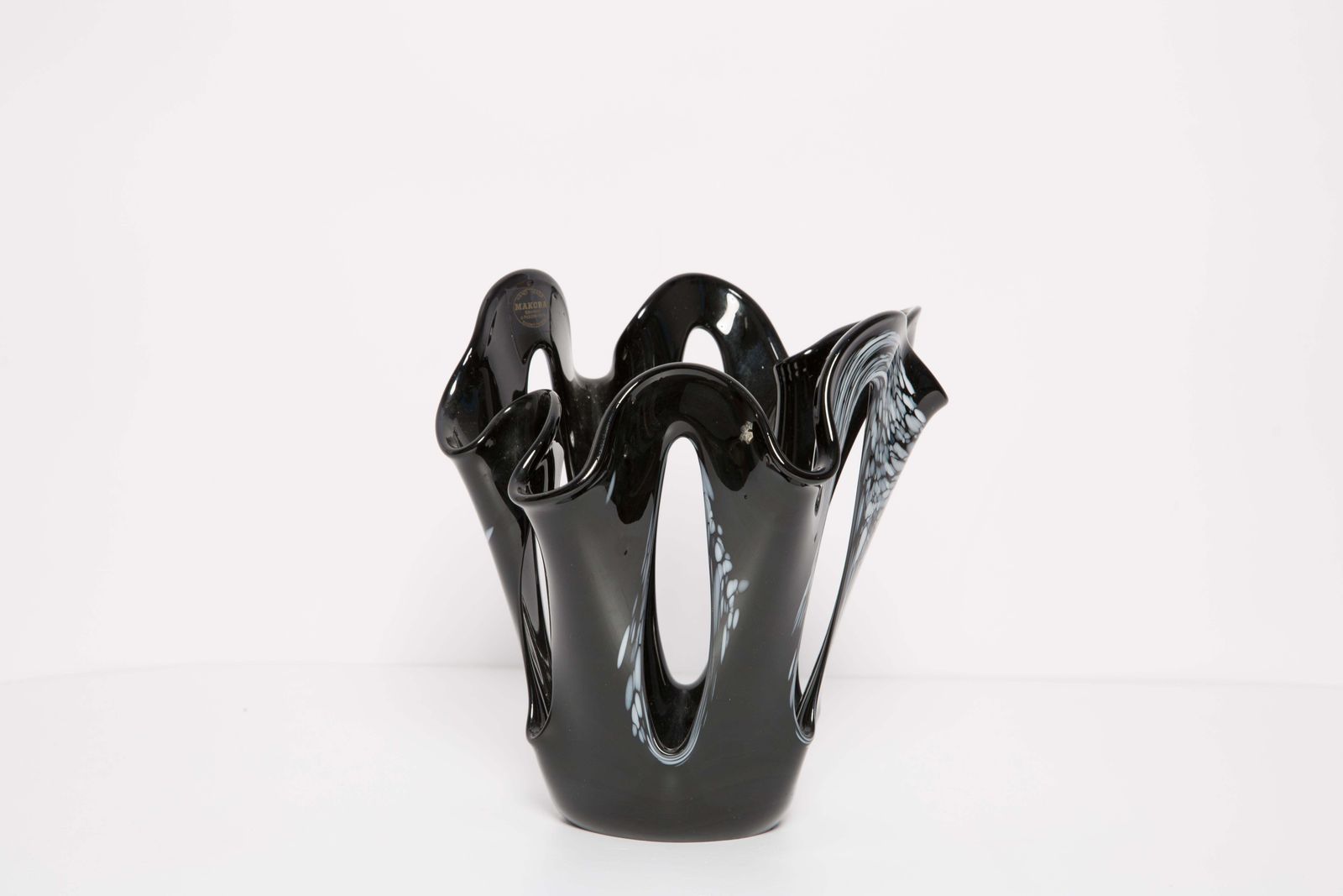 Mid Century Black Vase, Europe, 1960s photo furniture
