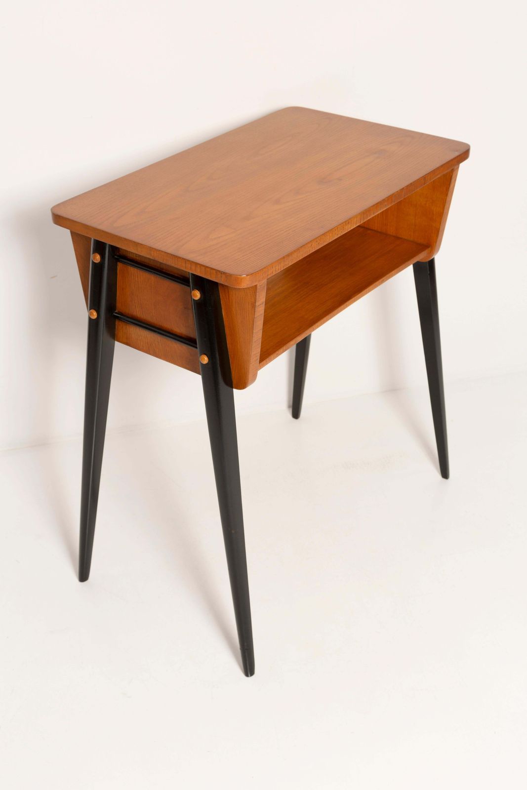 Furniture Mid Century Modern Desk Table, Vintage, Art Deco, Europe, Poland, 1960s photo