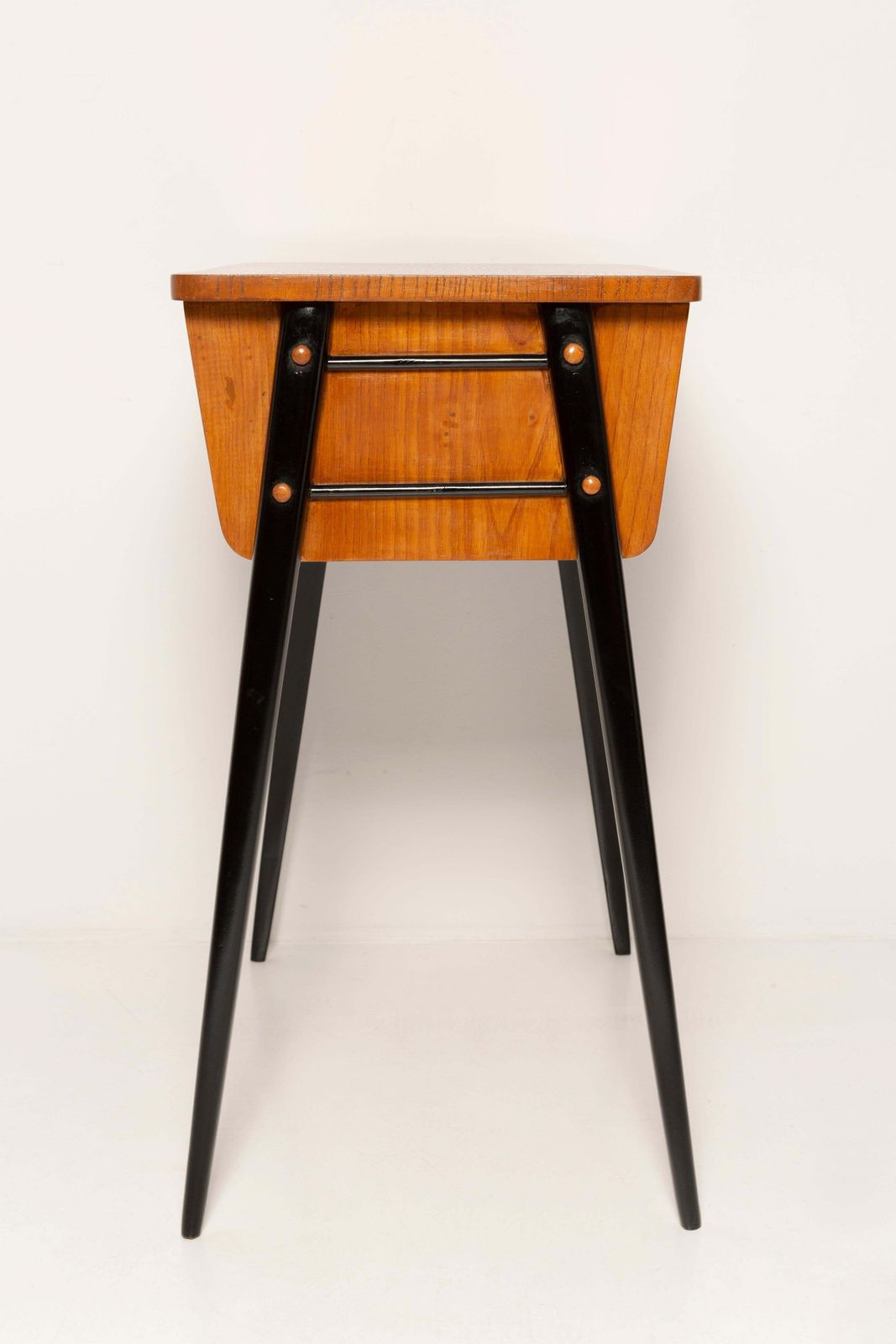 1020.0 Mid Century Modern Desk Table, Vintage, Art Deco, Europe, Poland, 1960s photo