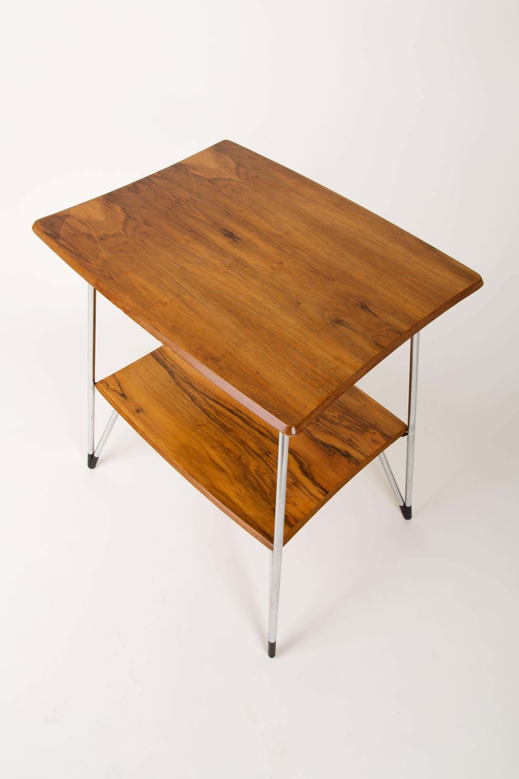 Rtv Tv Table, Vintage, Beech Wood, Europe, 1960s photo vinterior
