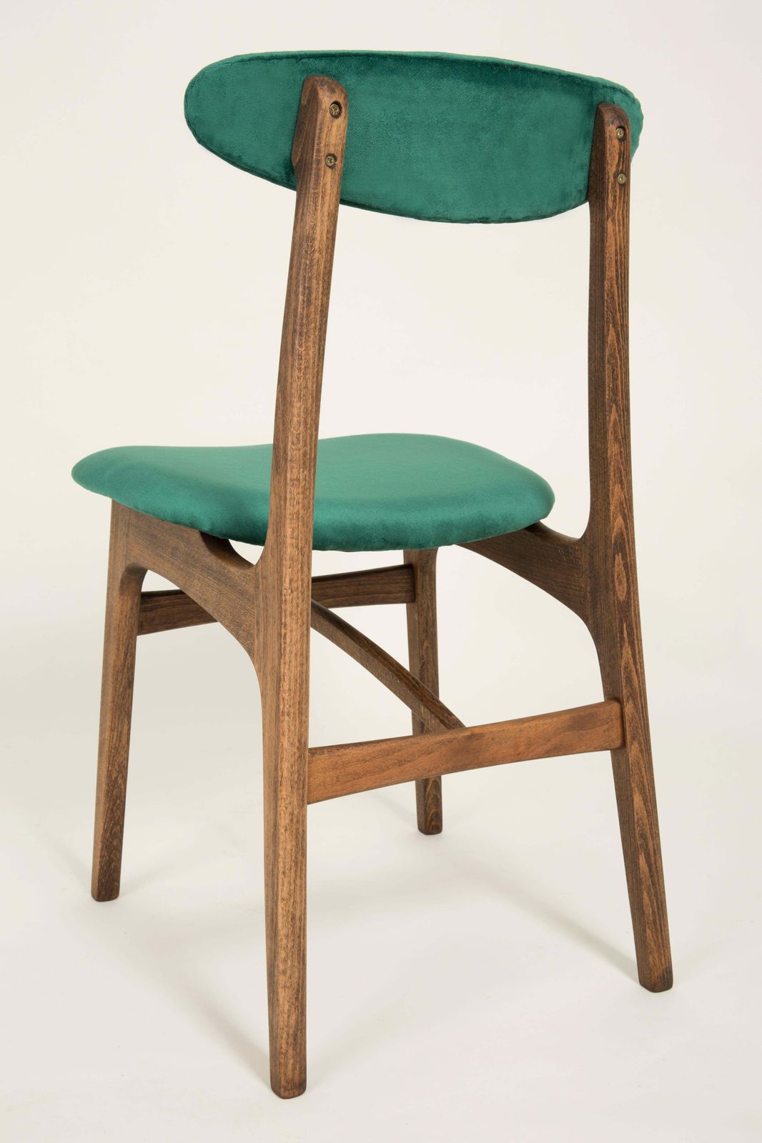 Set Van Twee Donkergroene Rajmund Halas Stoelen, 20e Eeuw, Europa, Ca. Jaren 1960. photo vinterior