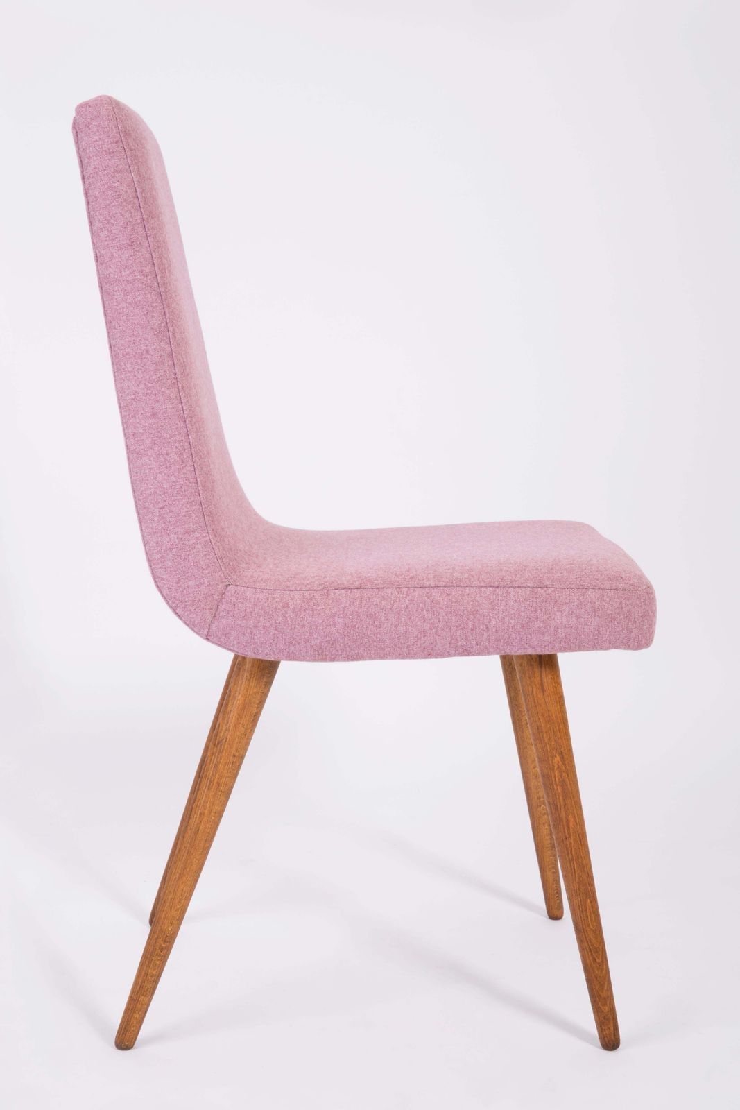 Set Of Two 20th Century Pink Mélange Rajmund Halas Chairs, 1960s photo vinterior
