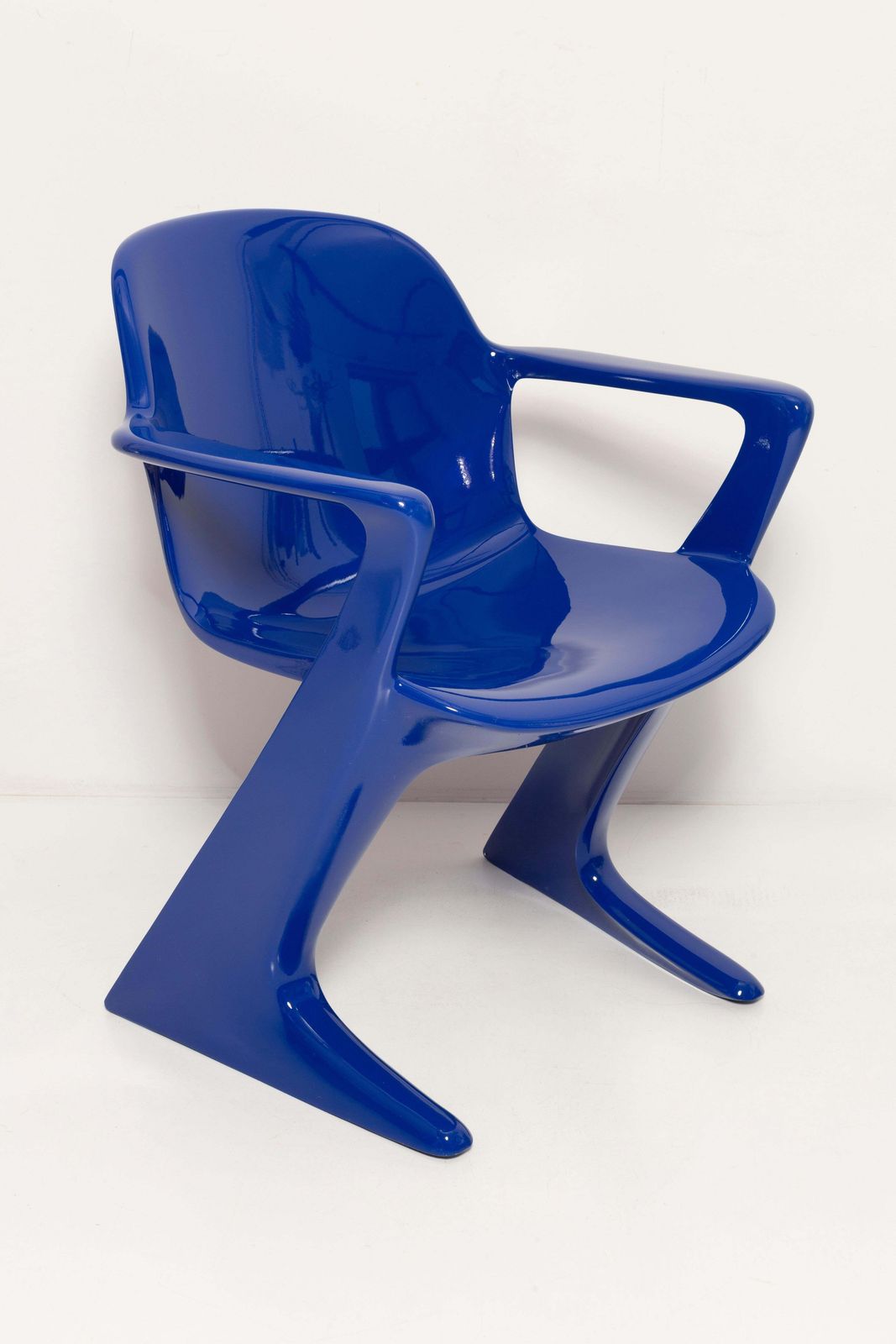 Ultramarijnblauwe Kangaroo Chair, Ontworpen Door Ernst Moeckl, Duitsland, 1968 photo furniture